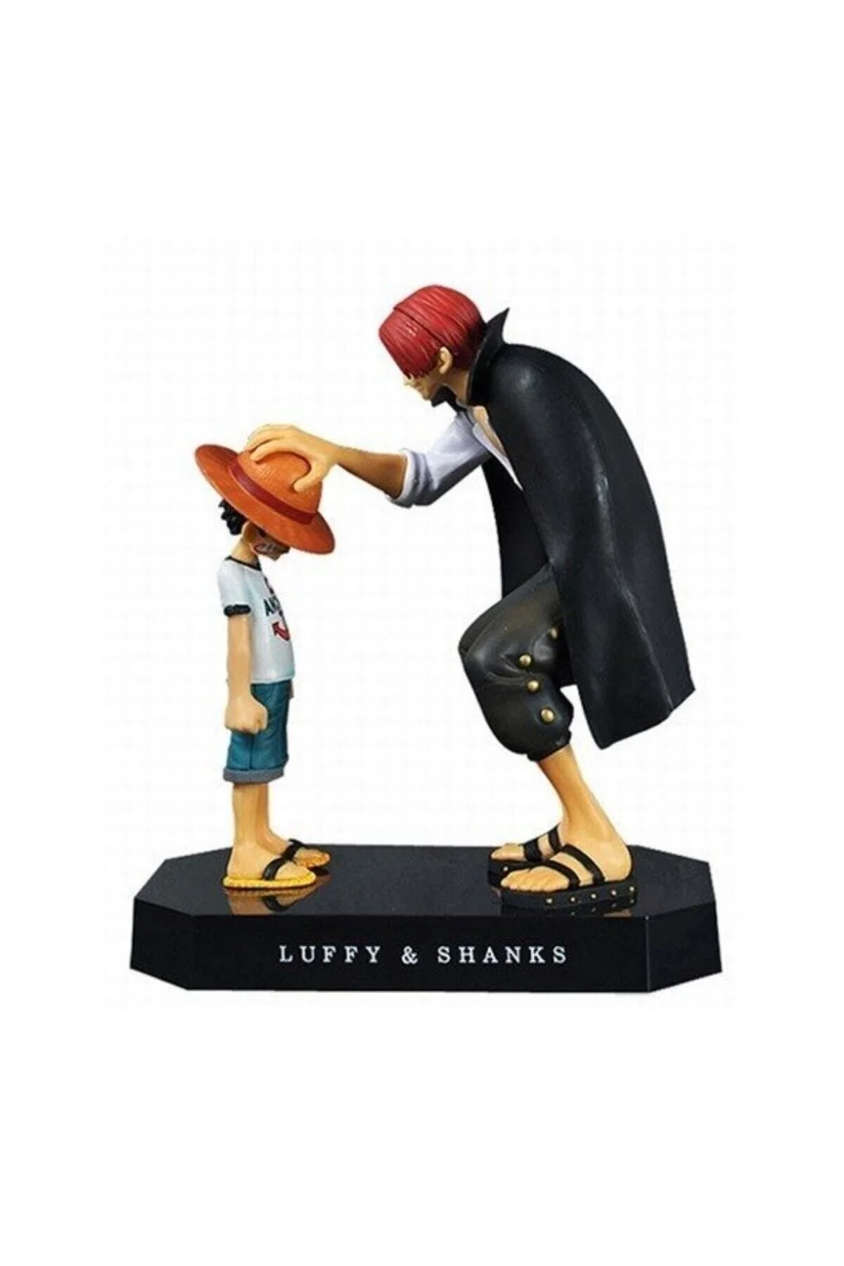 فیگور انیمه ONE PIECE LUFFY & SHANKS 17 سانتی متری پی وی سی از ترکیه ironishop