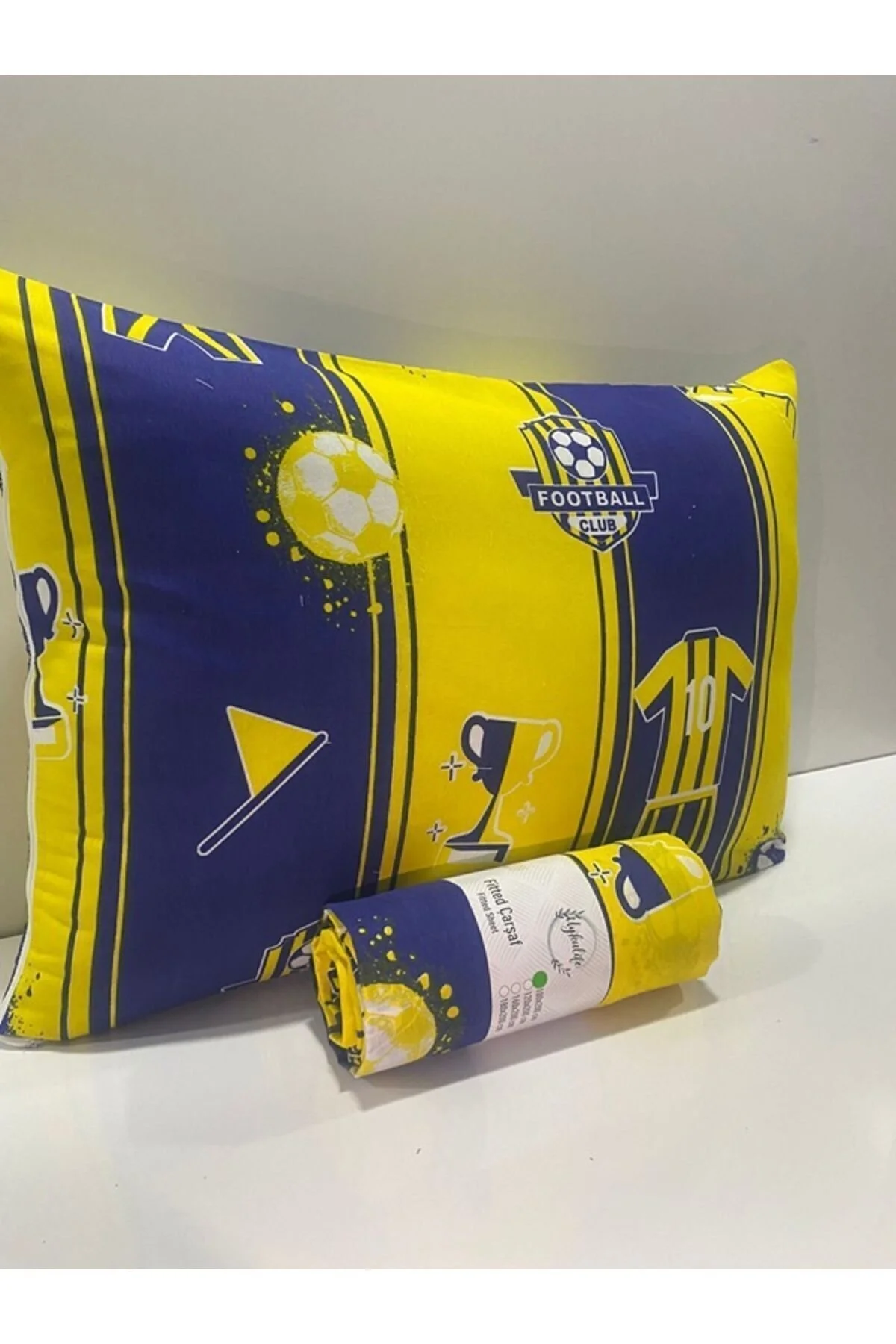 ست ملحفه یک نفره خواب FB FAN SINGLE PERIO uykulife home collection