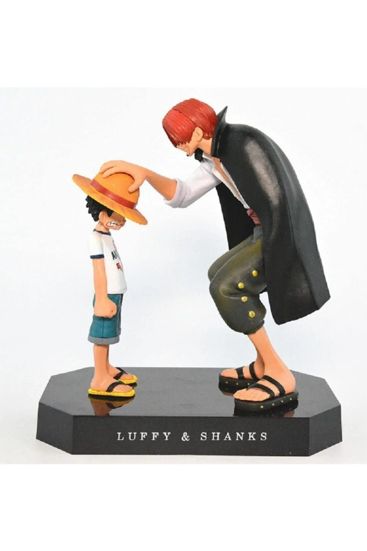 فیگور انیمه ONE PIECE LUFFY & SHANKS 17 سانتی متری پی وی سی از ترکیه ironishop