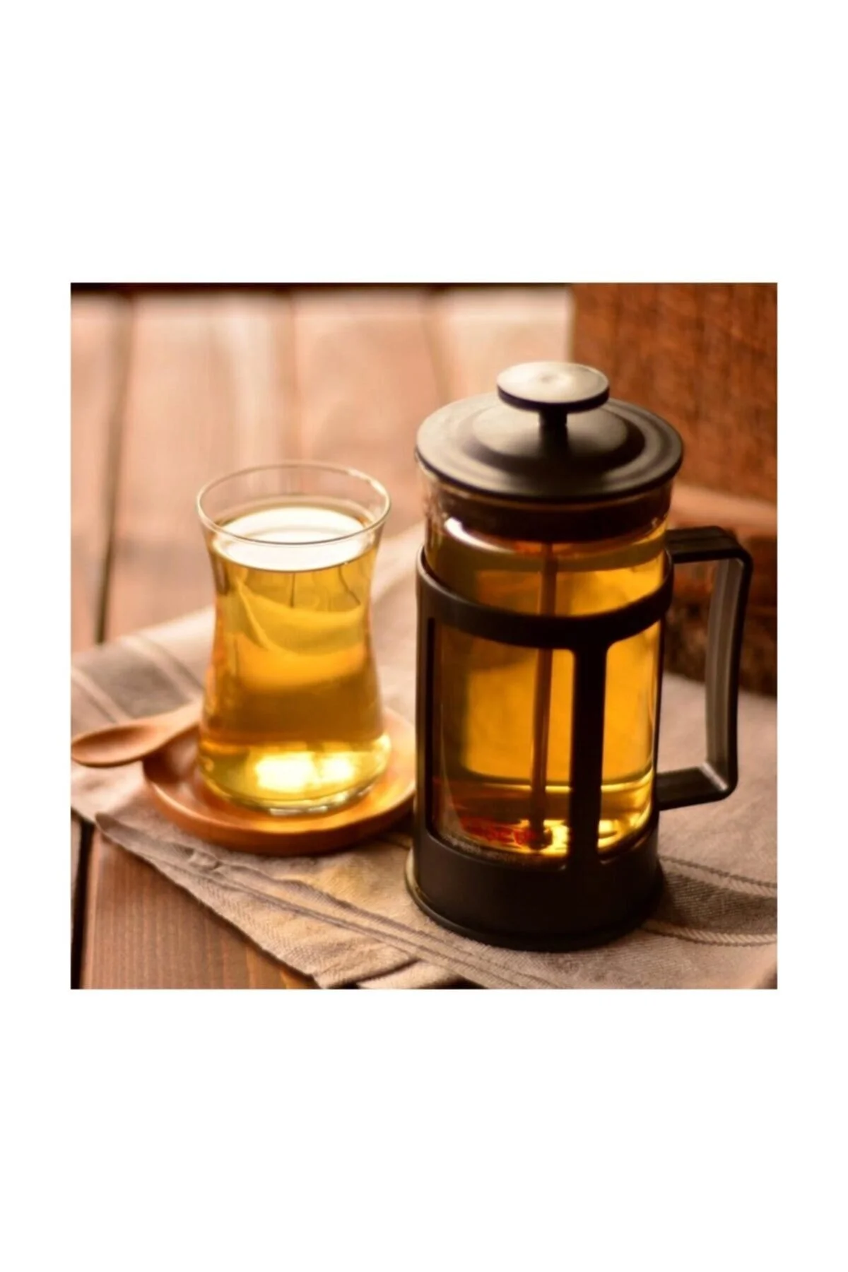 فرنچ پرس سیاه 2301 فنجان قهوه و چای  Penguen
