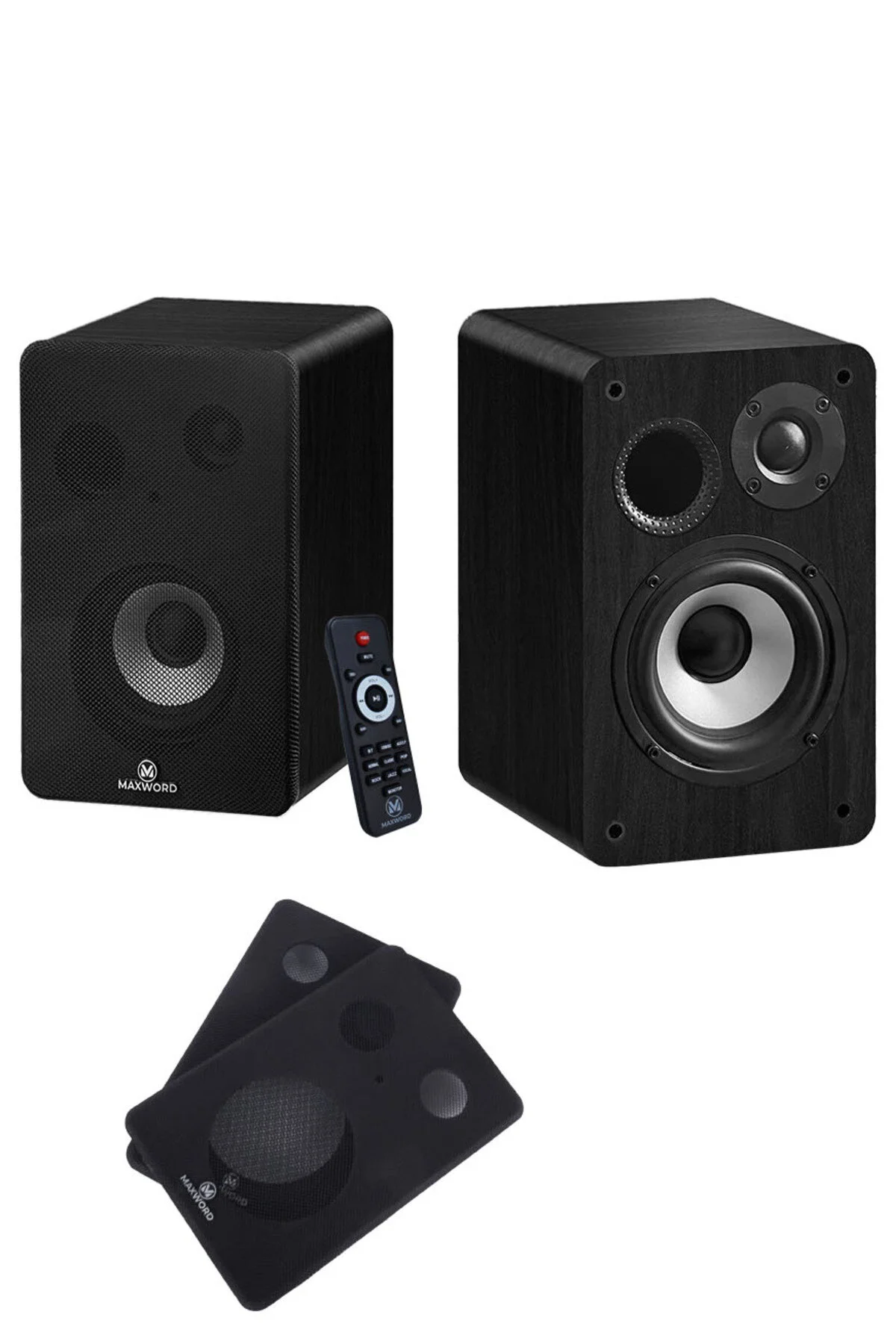 کابین صوتی RM 400BK ACTIVE STUDIO REFERENCE MONITOR 4 اینچ دو بلوتوث USB 140 وات Genel Markalar