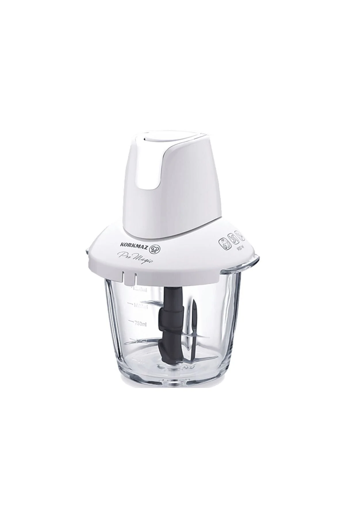 سایر لوازم خانگی هوشمند A460 08 PRO MAGIC 4 CHOPPER CHROMIUM وانیلی با چاقو KORKMAZ