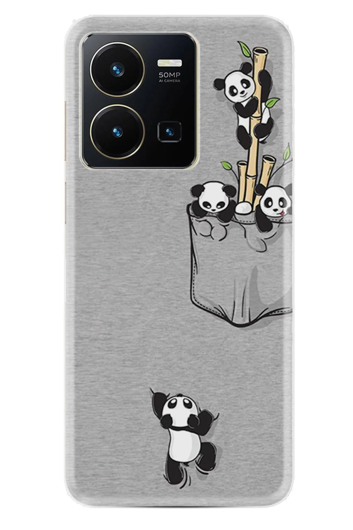 کاور و قاب VIVO Y36 CASE SILICONE PATTERN SERIES SPECIAL PANDAS Kılıfland