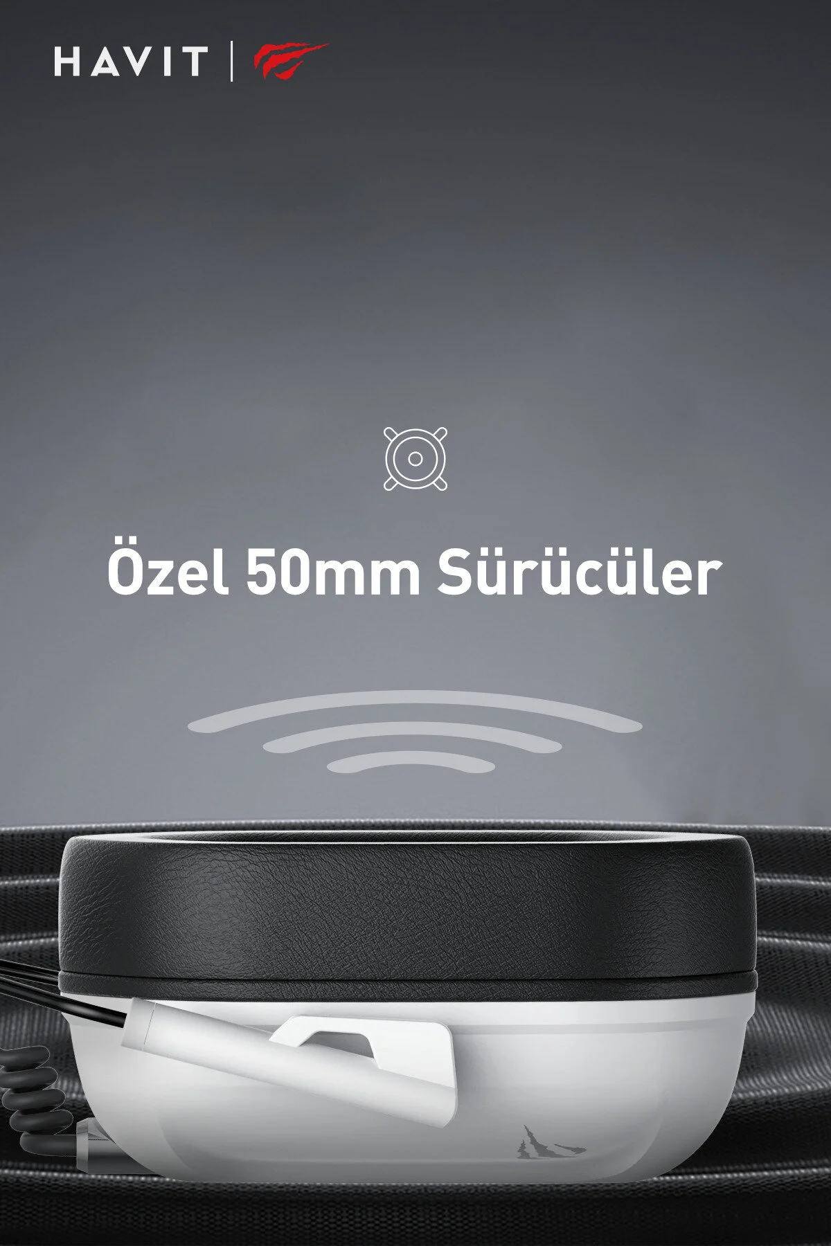 هدست مخصوص بازی میکروفون GAMENOTE H2033D بلندگو 50 میلی متر جک 3.5 Havit