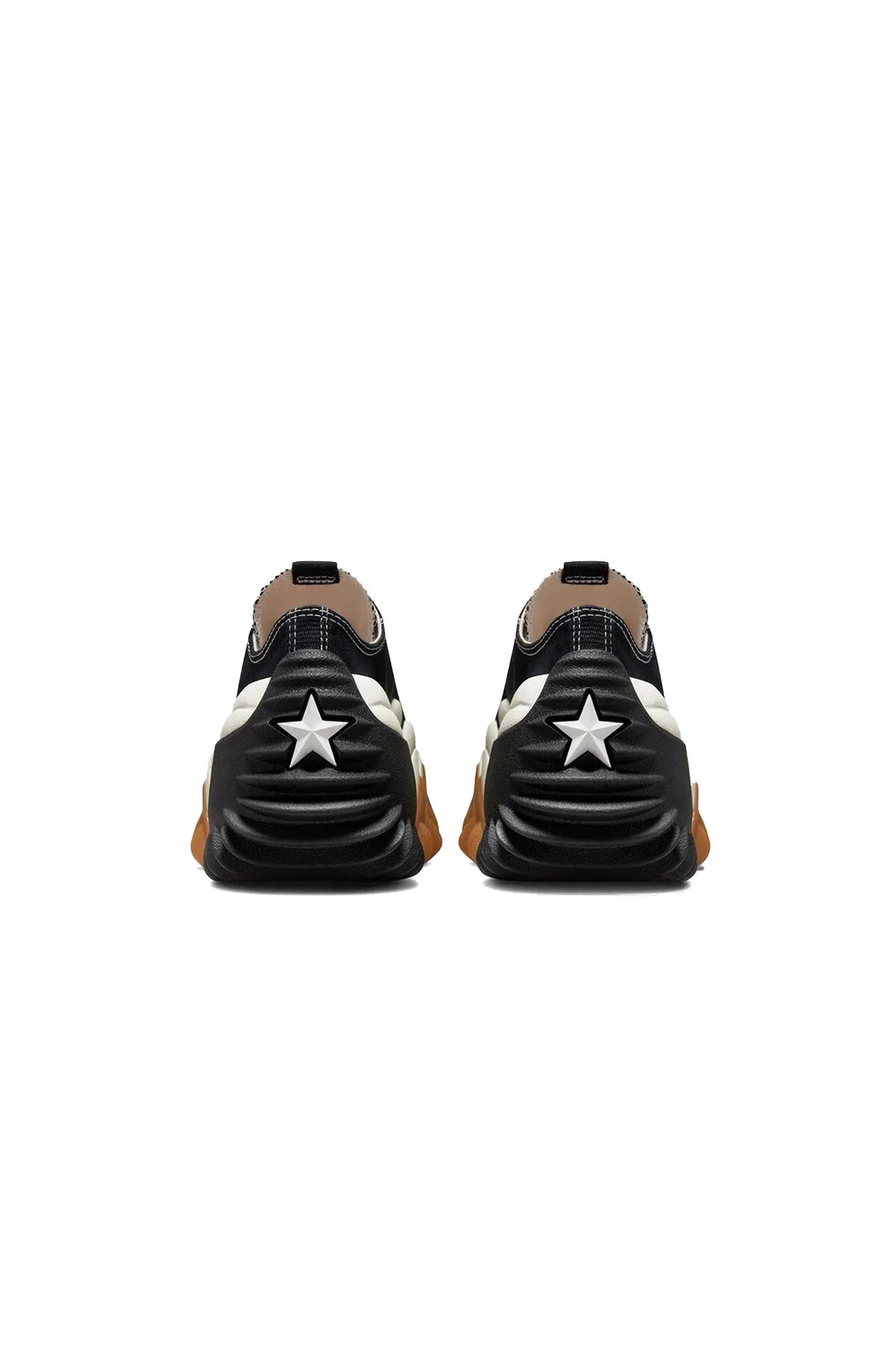 کفش زنانه Run Star Motion Canvas کوتاه سکوی روزانه سیاه و سفید کانورس Converse