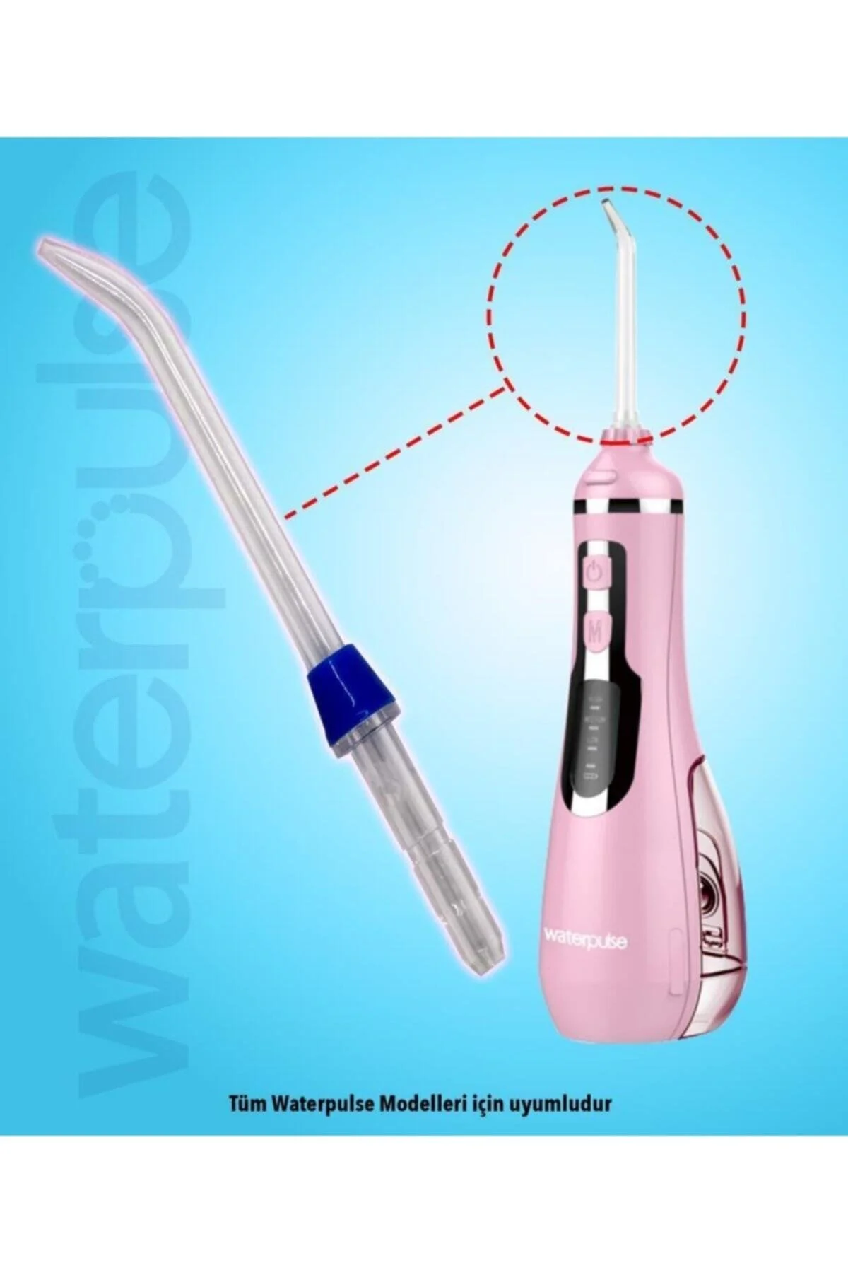سری یدک مسواک واتر جت سازگار با همه مدل ها 5 نکته اضافی حرفه ای  waterpulse