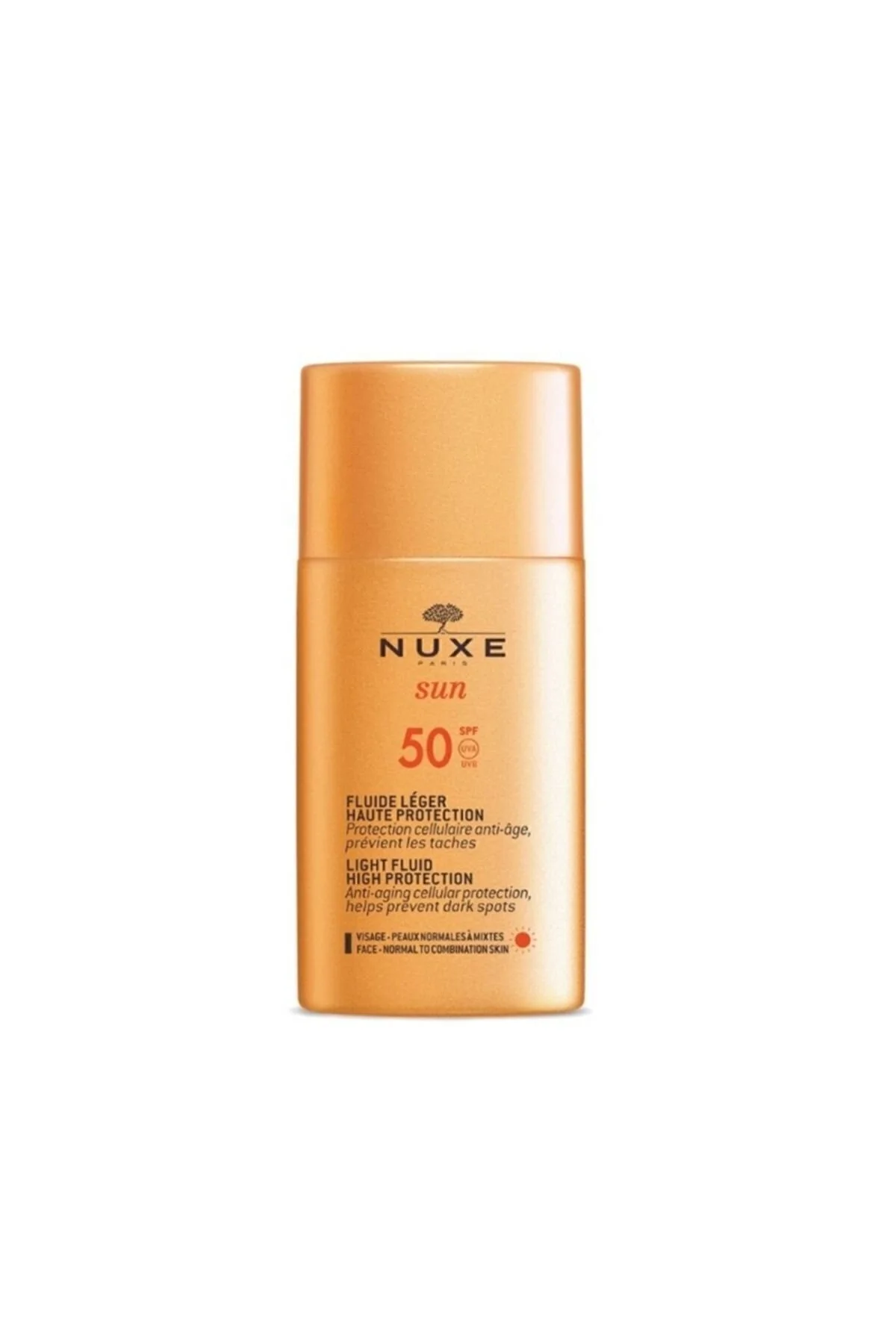 Nuxe کرم ضدآفتاب صورت با بافت سبک و SPF 50+ 50 میلی لیتر