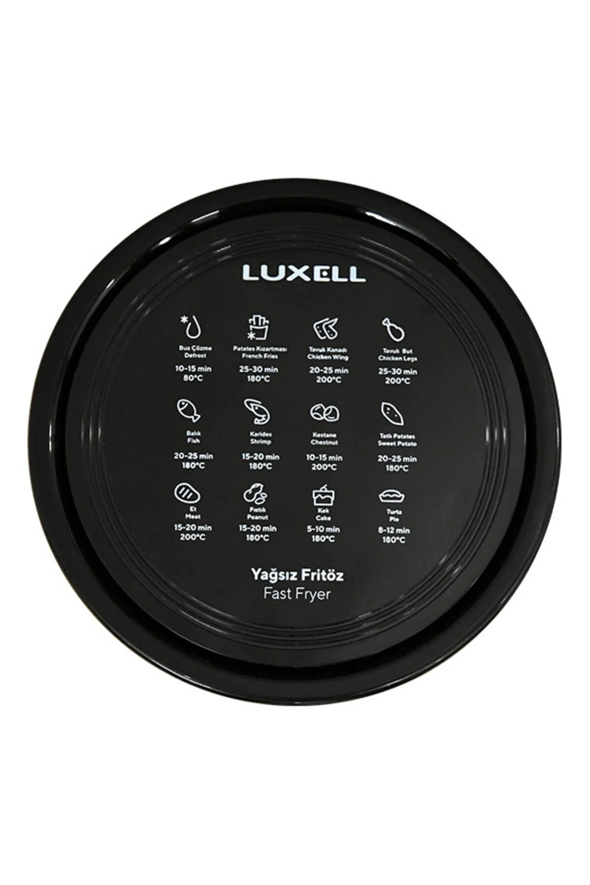 سرخ کن FAST FRYER XL مشکی GOLD FC5937 AIR سری FASTCOOK COLOR اورجینال Luxell