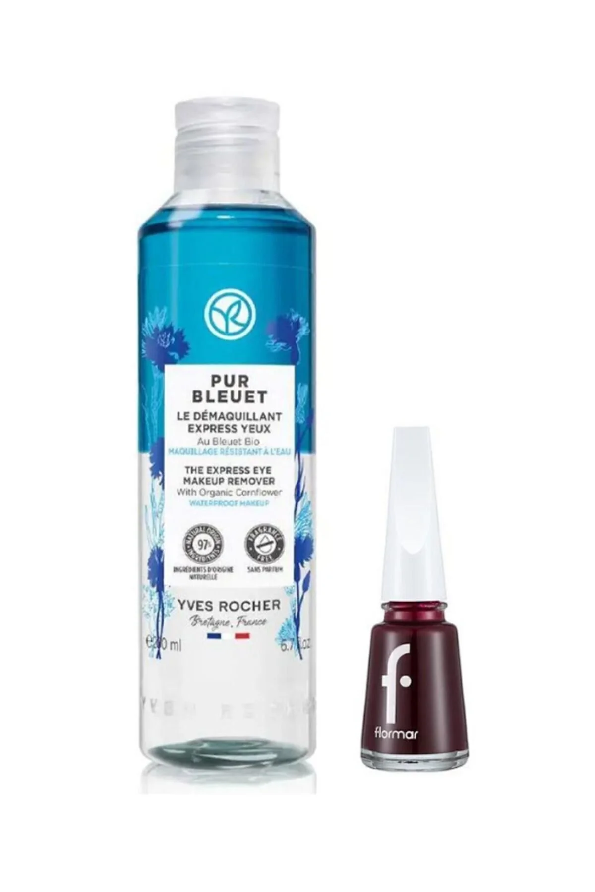 پاک کننده آرایش چشم اکسپرس اصلاح شده مقاوم در برابر آب 200 میلی لیتر ایوروشه Yves Rocher