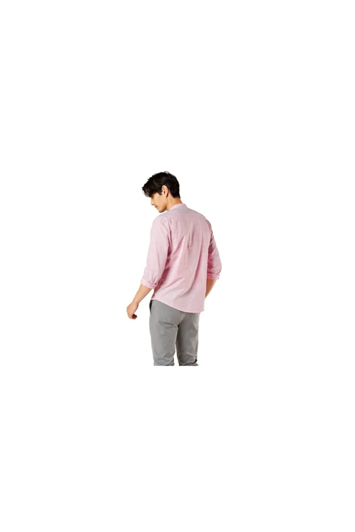 پیراهن / بلوز دکمه دار صورتی مردانه قاضی یاکا داکرز اورجینال Dockers