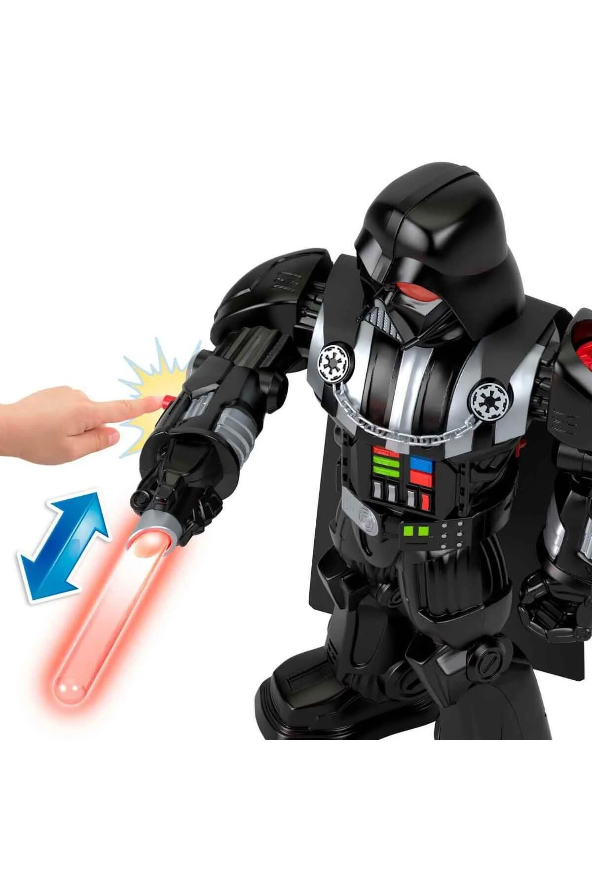 اسباب بازی های فیگور شخصیت FISHER PRICE IMAGINEXT STAR WARS DARTH VADER ROBOT HXG51 ایمجینکس Imaginext