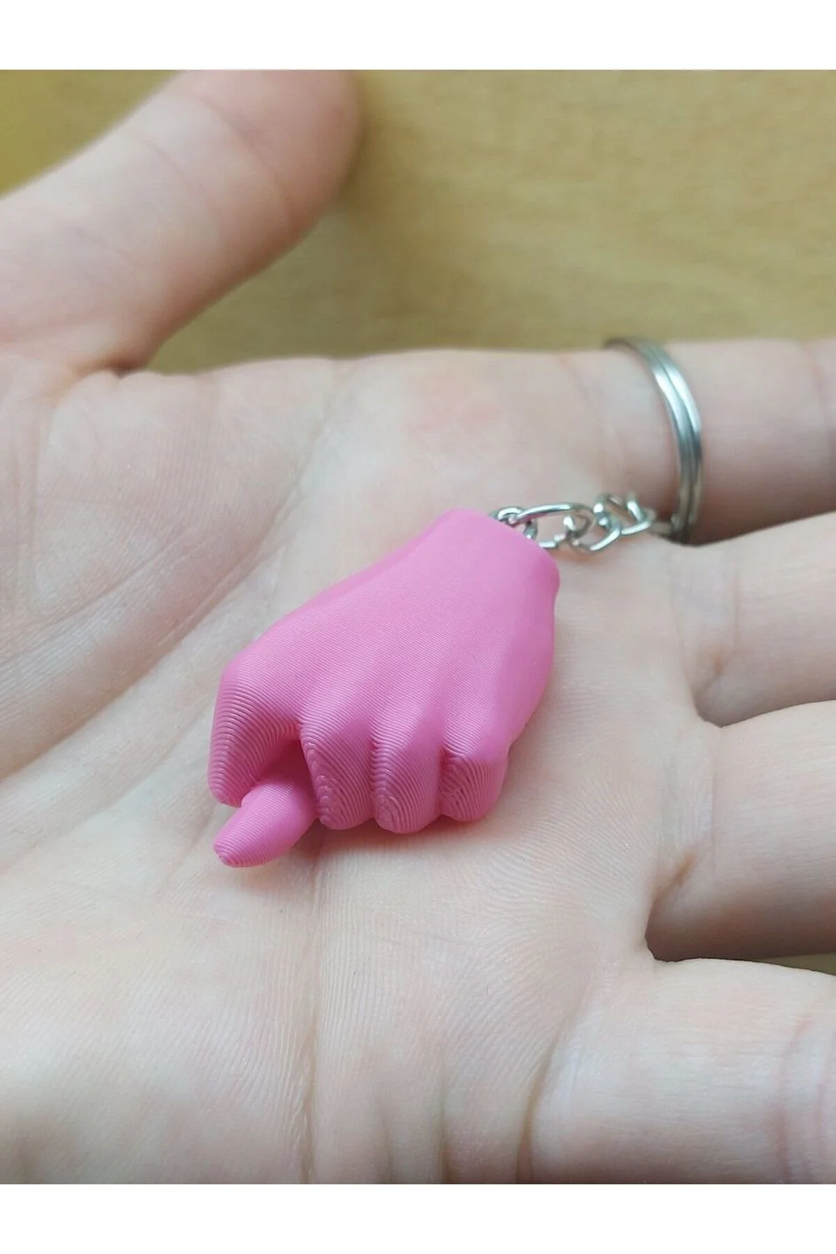 جلیقه کلید صورتی A KEYRING NAH KEYCHAIN QUALITY CUTE FUNNY PERSONALIZED nahtarlık