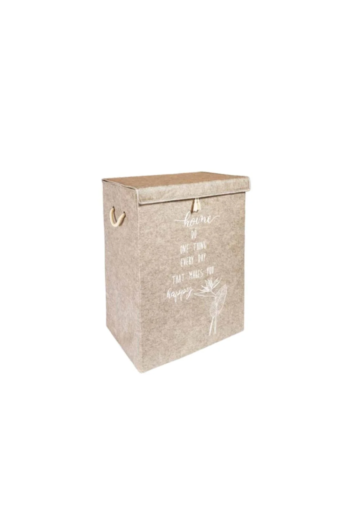 سبد رخت نود لباسشویی کثیف با جعبه ذخیره سازی تاشو چند منظوره 55X30X40 Faiend