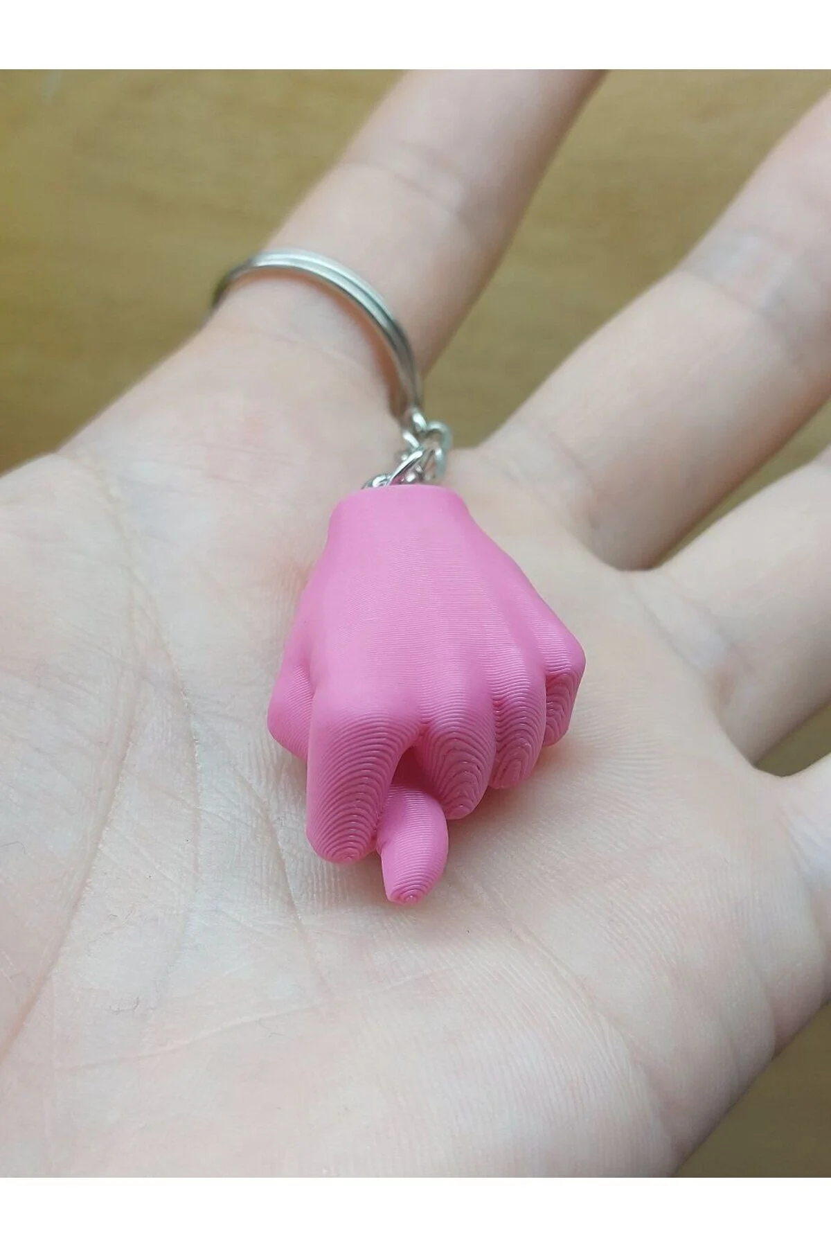جلیقه کلید صورتی A KEYRING NAH KEYCHAIN QUALITY CUTE FUNNY PERSONALIZED nahtarlık