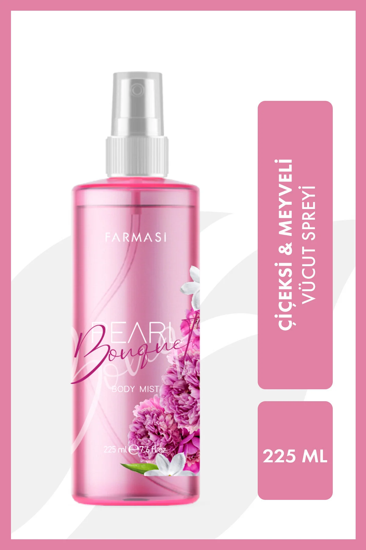 Farmasi عطر بدن اسپری بوکه مروارید 225 میلی لیتر