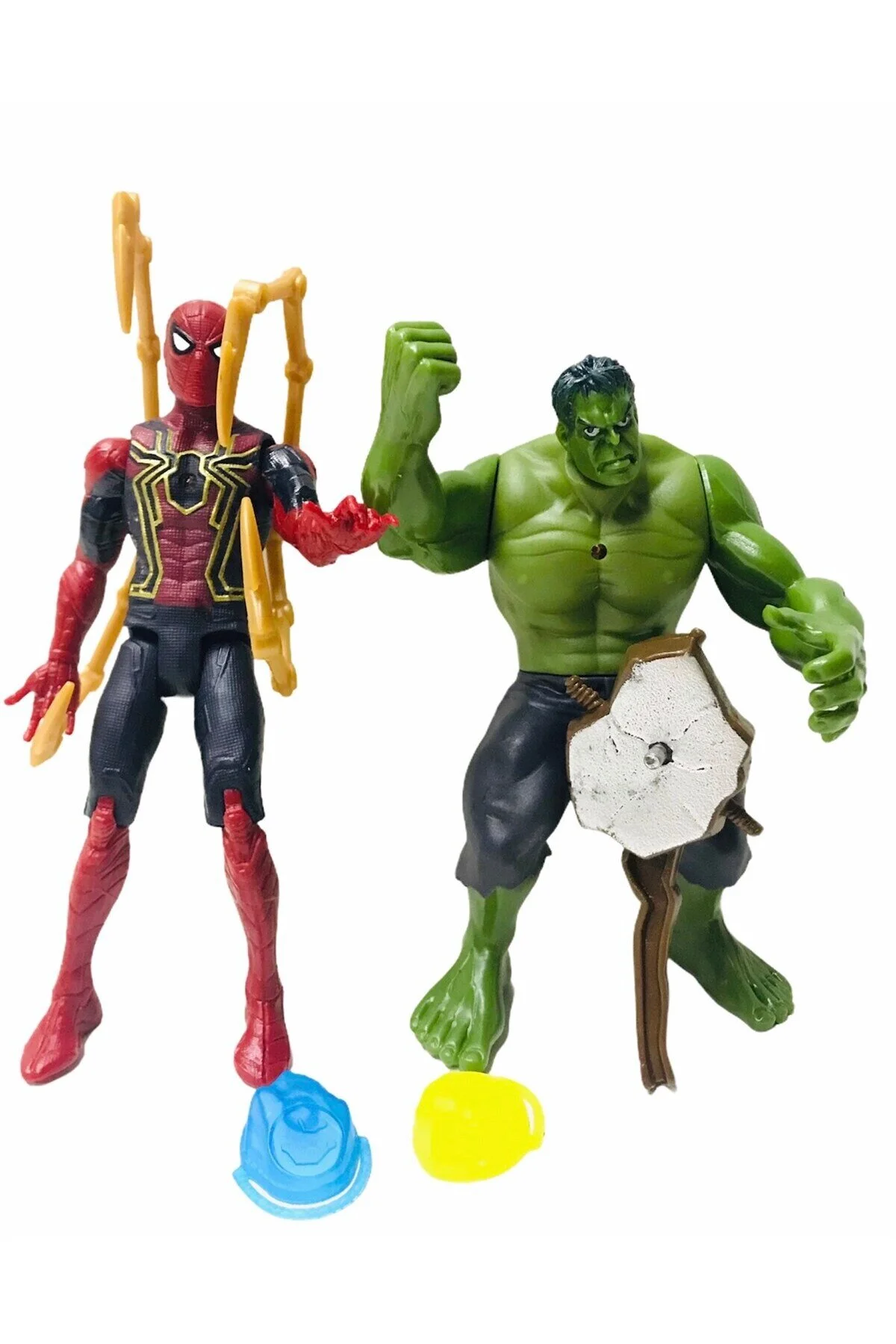 اسباب بازی های فیگور دیگر مجموعه هالک سوپر قهرمانان مرد عنکبوتی از 2 روشن AVENGERS