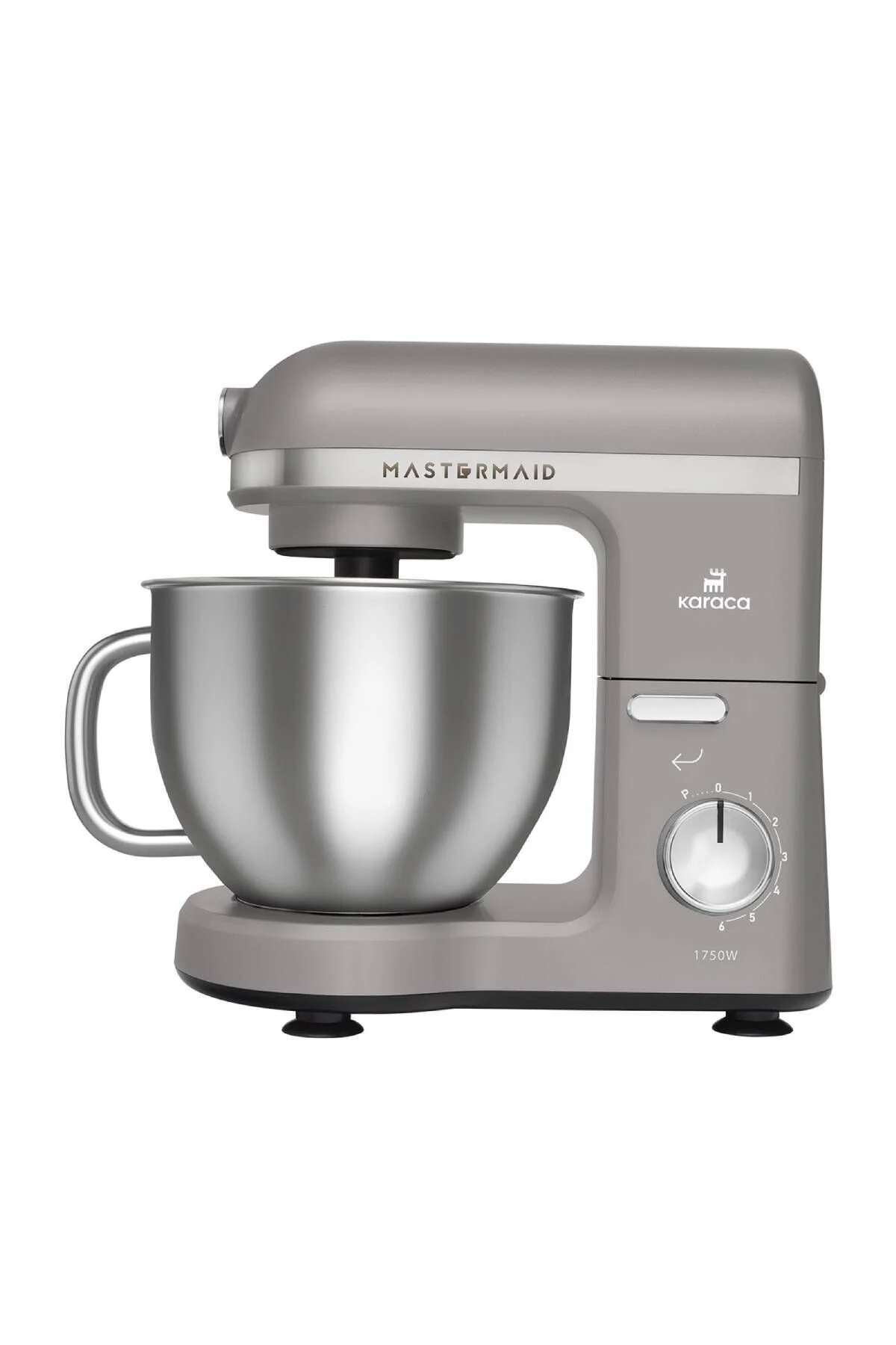 میکسر و ست خاکستری همزن کاسه دار با قدرت 2200 وات Mastermaid chef کاراجا Karaca
