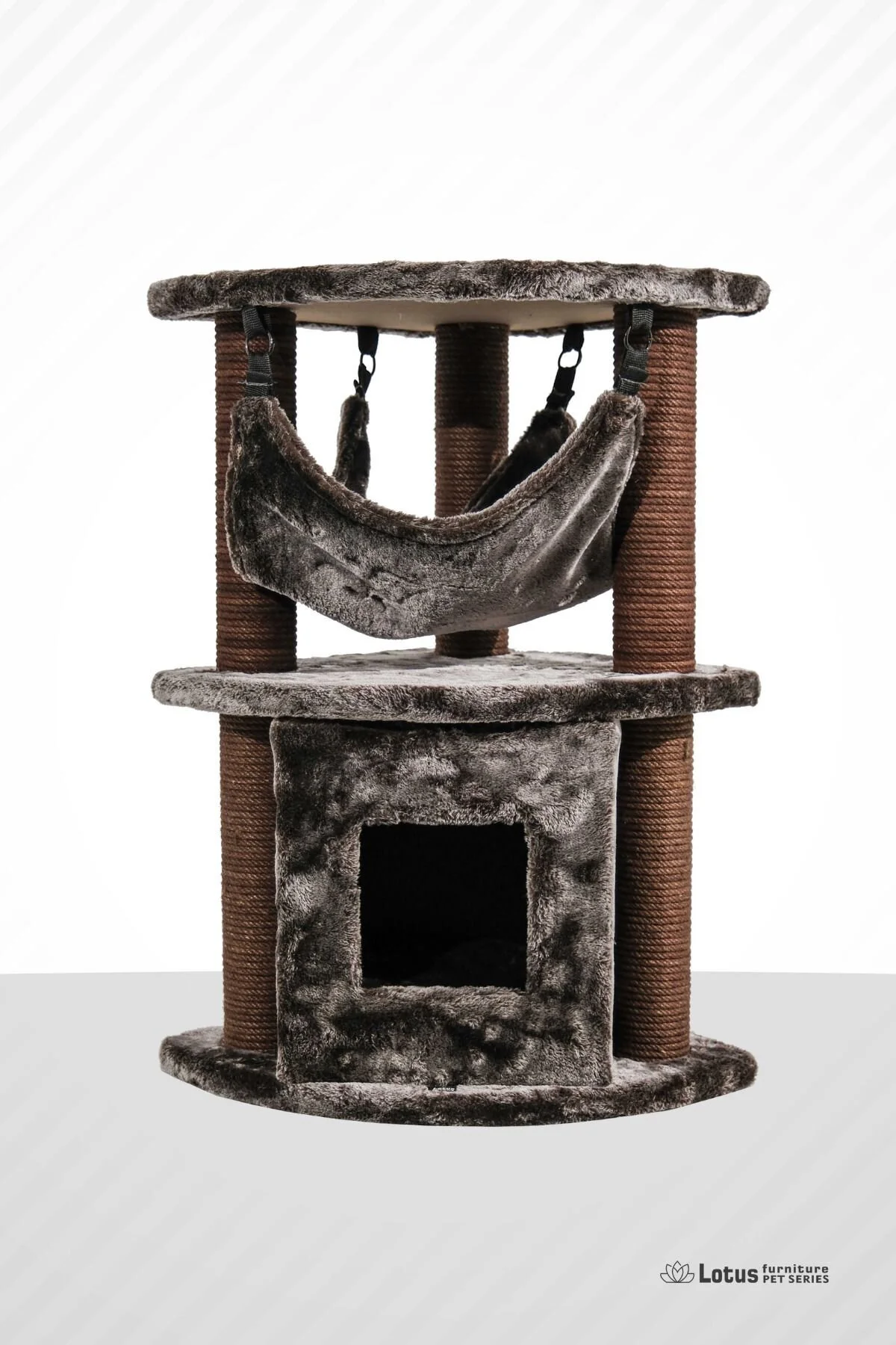 تخته و وسایل خراش گربه چند رنگ خانه خراشیده برلین اورجینال LOTUS FURNITURE PET SERIES