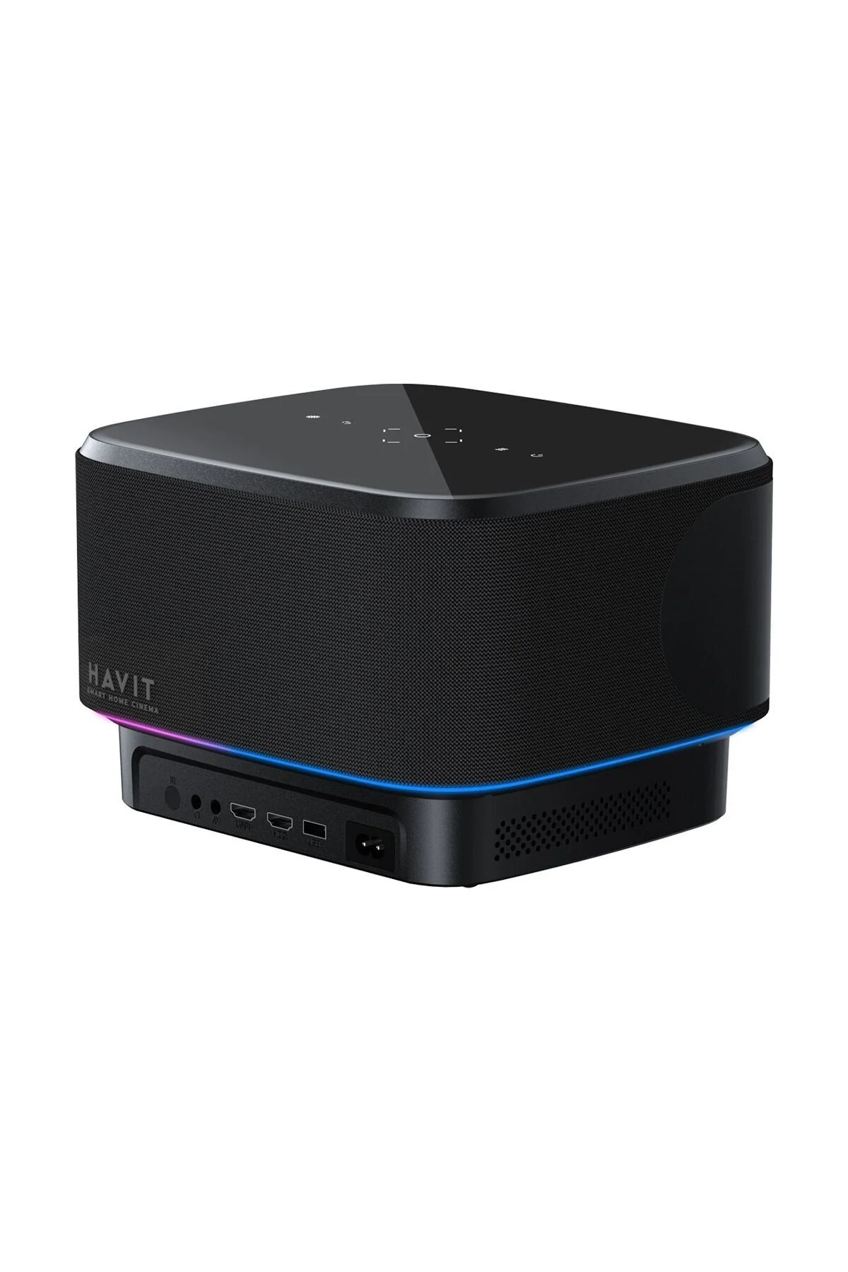 پروژکتور PJ300 به علاوه دستگاه طرح ریزی مجوز GOOGLE 1080P پشتیبانی 4K WIFI 5GHZ Havit