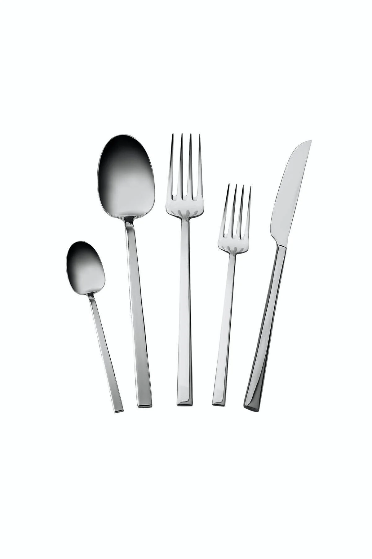 قاشق، چنگال و چاقو نقره‌ای قاشق سرویس Theo 30 Pcs برای 6 نفر کاراجا Karaca