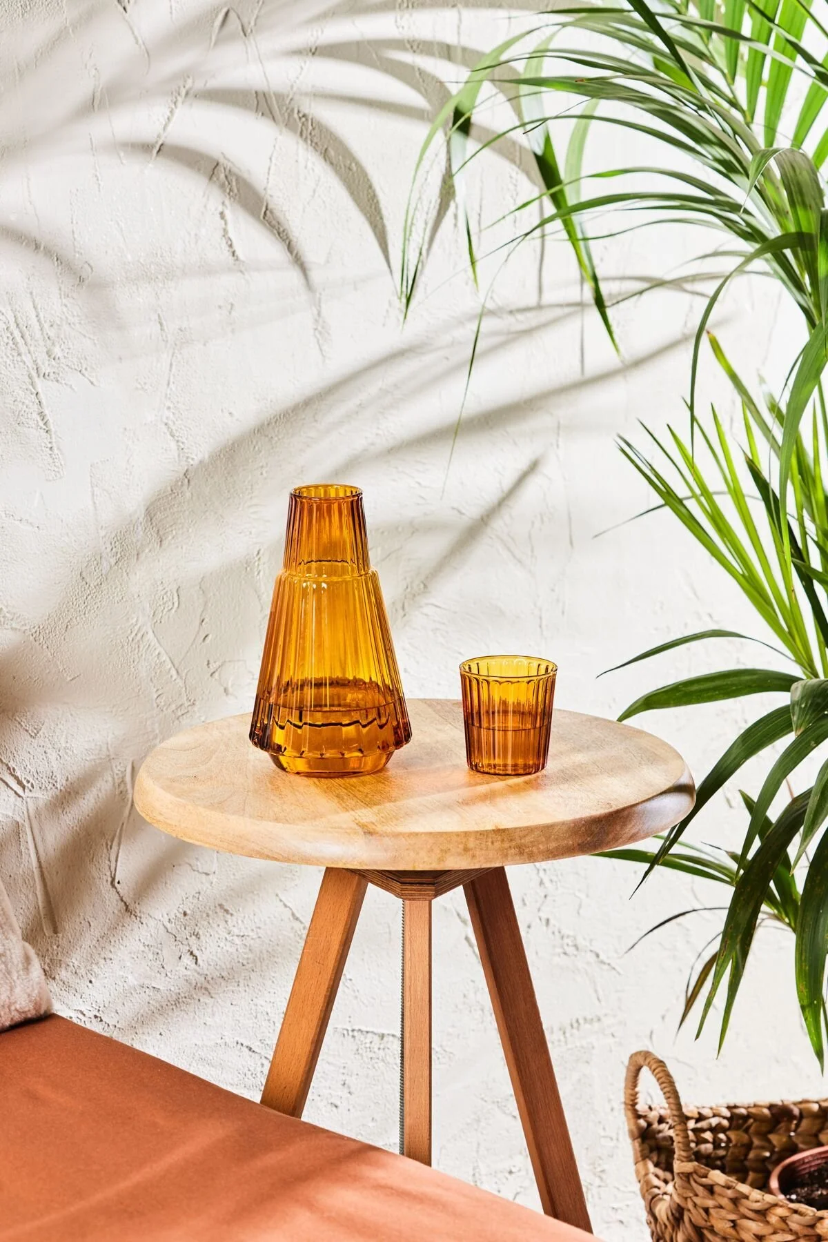 پارچ و تنگ PIER JUG CUP CAPFISH GLASS مجموعه کهربا Karaca