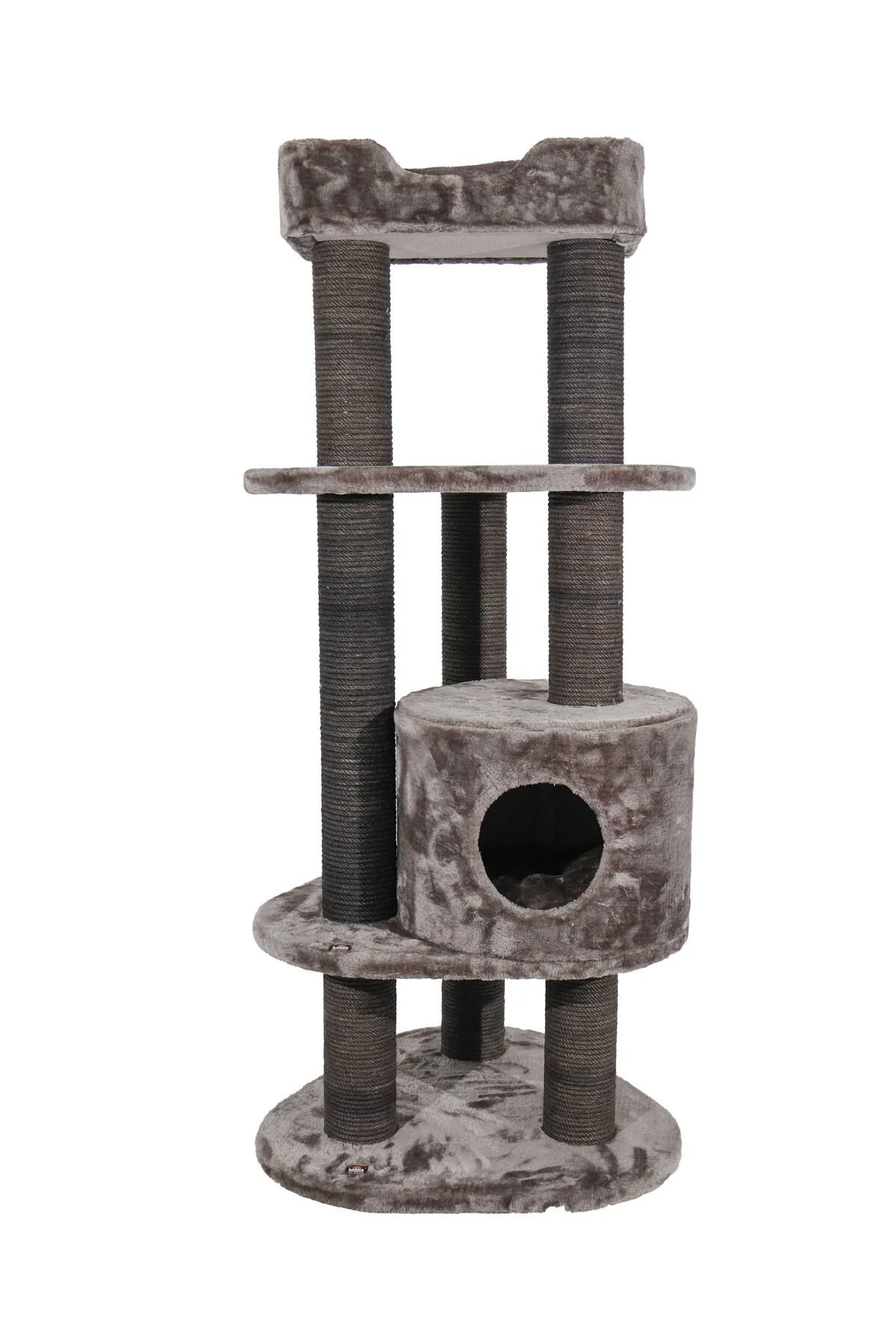 تخته و وسایل خراش گربه خاکستری خانه خراشیده قلعه جدید  LOTUS FURNITURE PET SERIES