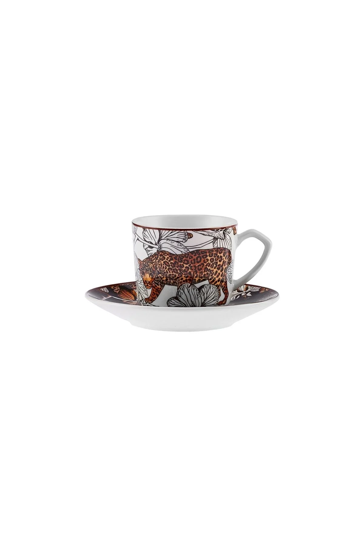 فنجان قهوه TIGER 2 PERSON COFFEE CUPPLIP 80 میلی لیتر کلاسیک Karaca