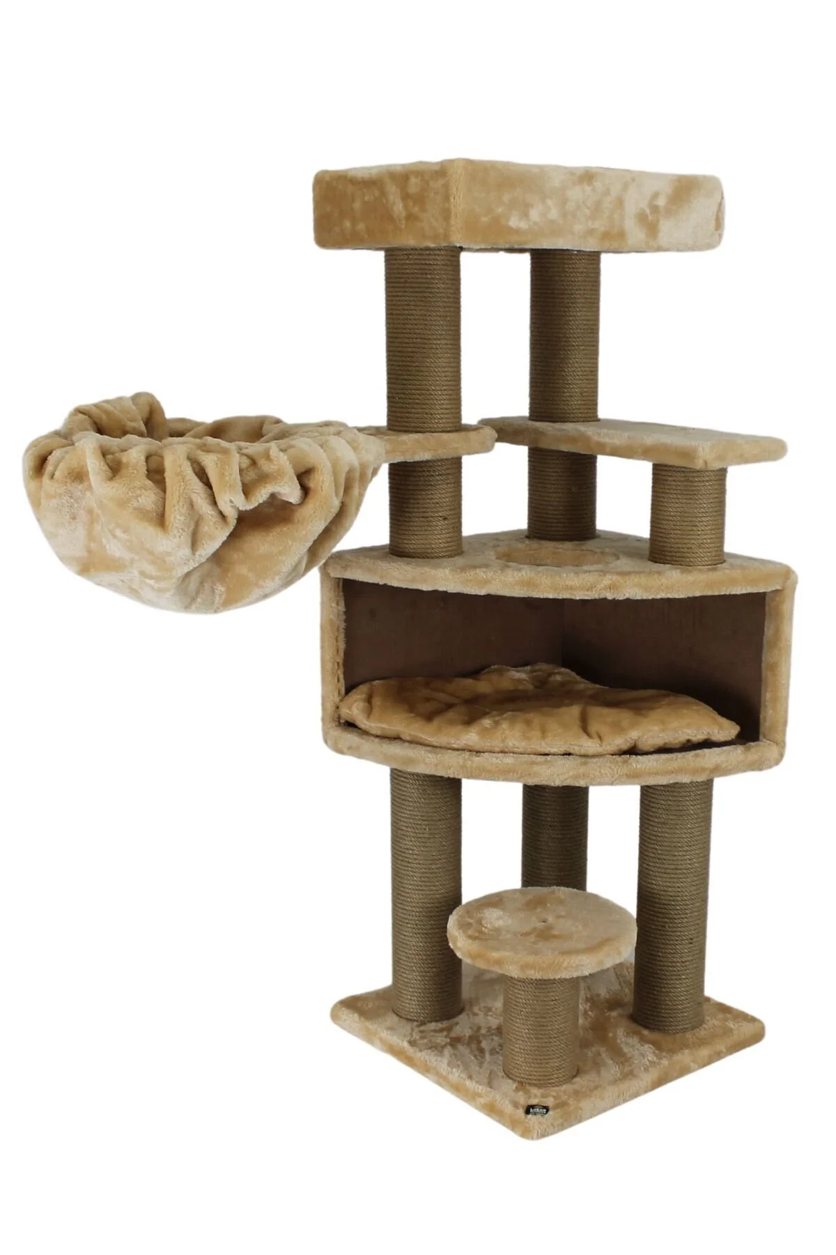 تخته و وسایل خراش گربه آبی خانه پراگ اورجینال LOTUS FURNITURE PET SERIES