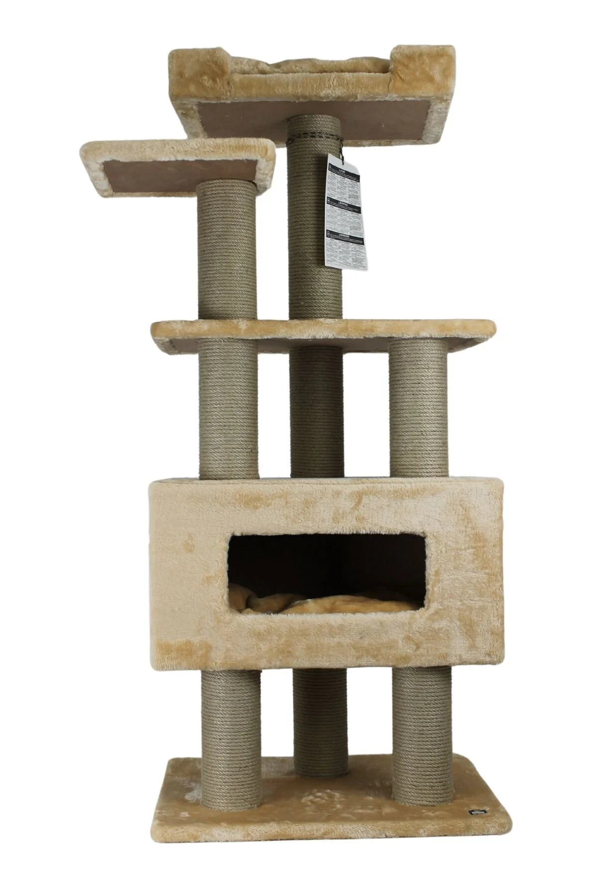 تخته و وسایل خراش گربه چند رنگ خانه اورجینال LOTUS FURNITURE PET SERIES