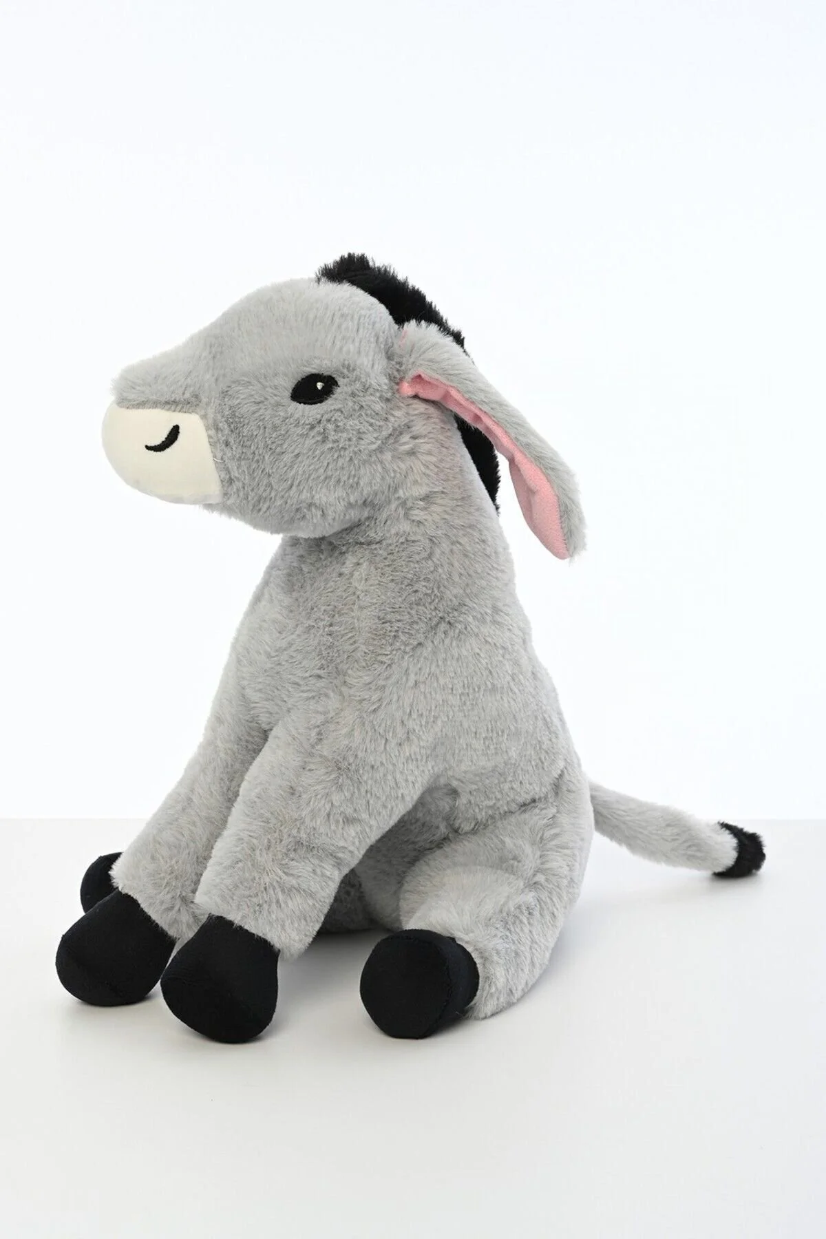 اسباب بازی های پشمی مخمل خواب دار شکل الاغی نشسته 35 سانتی متری Pufu Toys