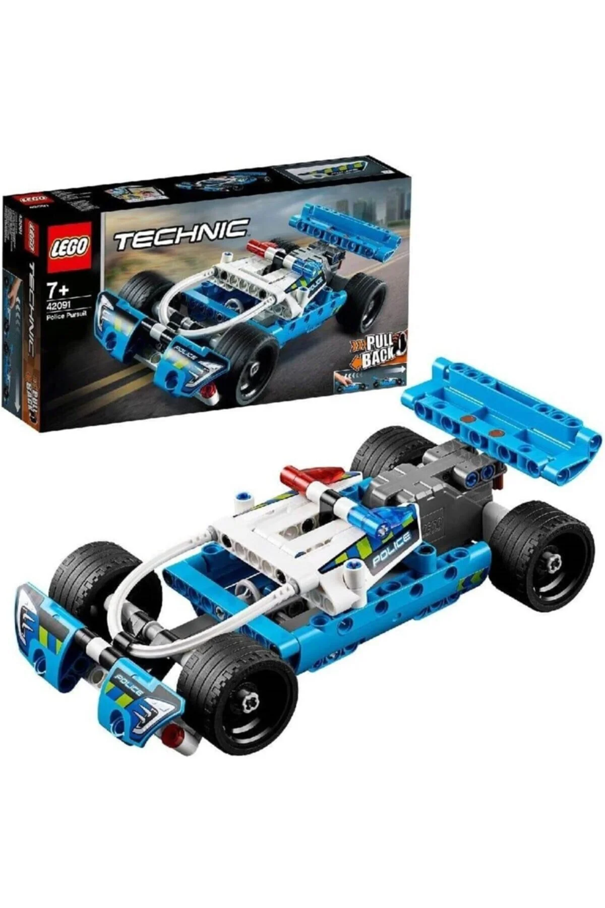 لگو و اسباب بازی های ساخت محور تعقیب گریز پلیس فنی 42091 از ترکیه LEGO