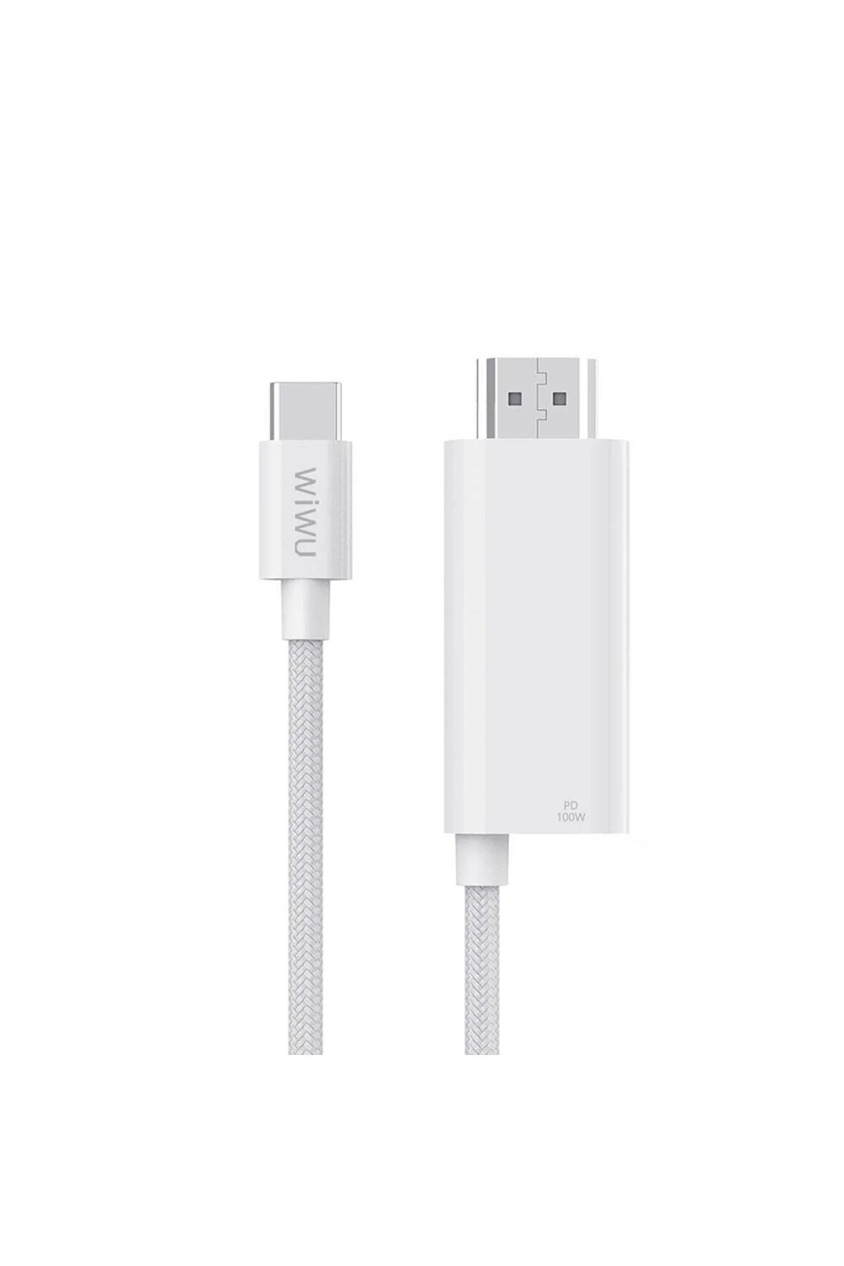 کابل HDMI TYPE C به 4K 60HZ WIWU WI PD CHARGING AND PROJECTION CABLE 1.8M WIWU