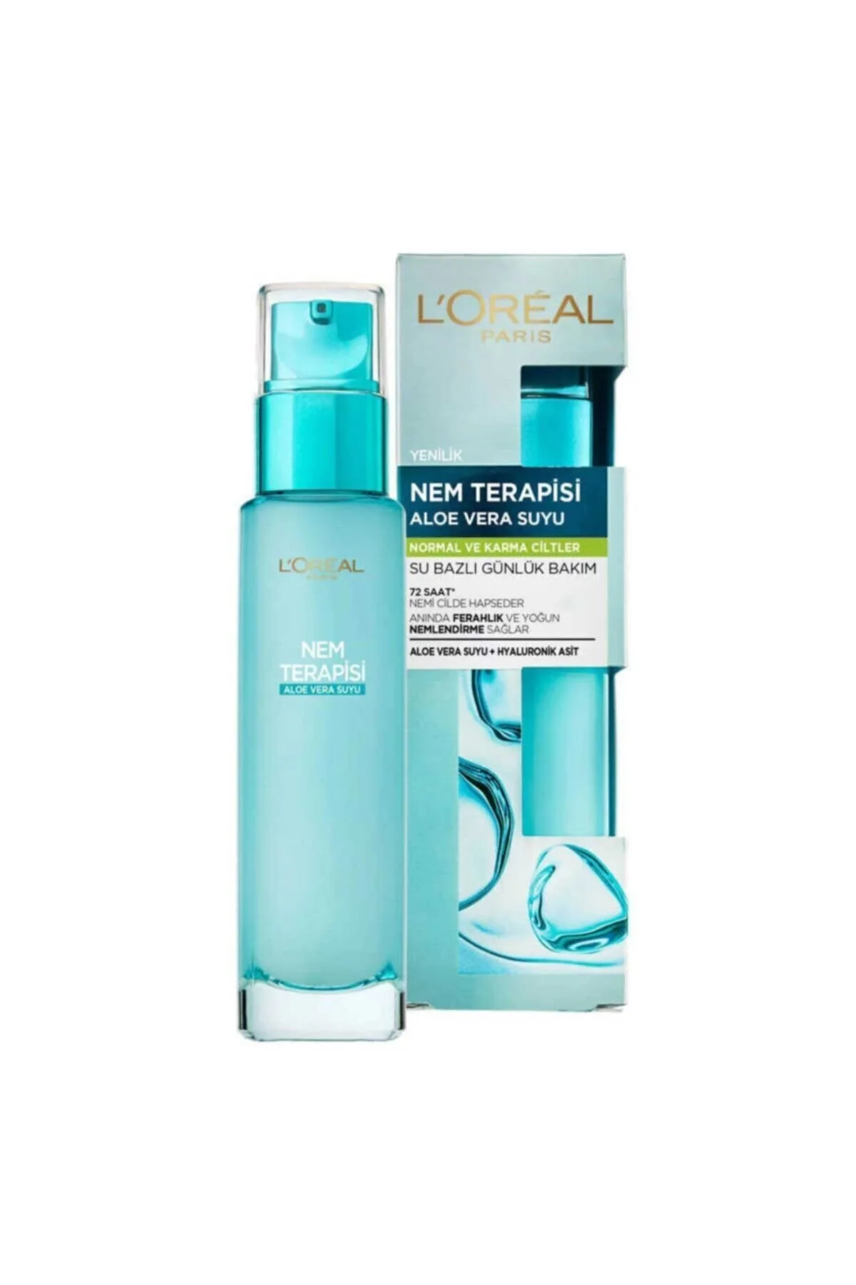 مرطوب کننده آلوئه ورا برای مراقبت روزانه از پوست لورال پاریس L'Oreal Paris