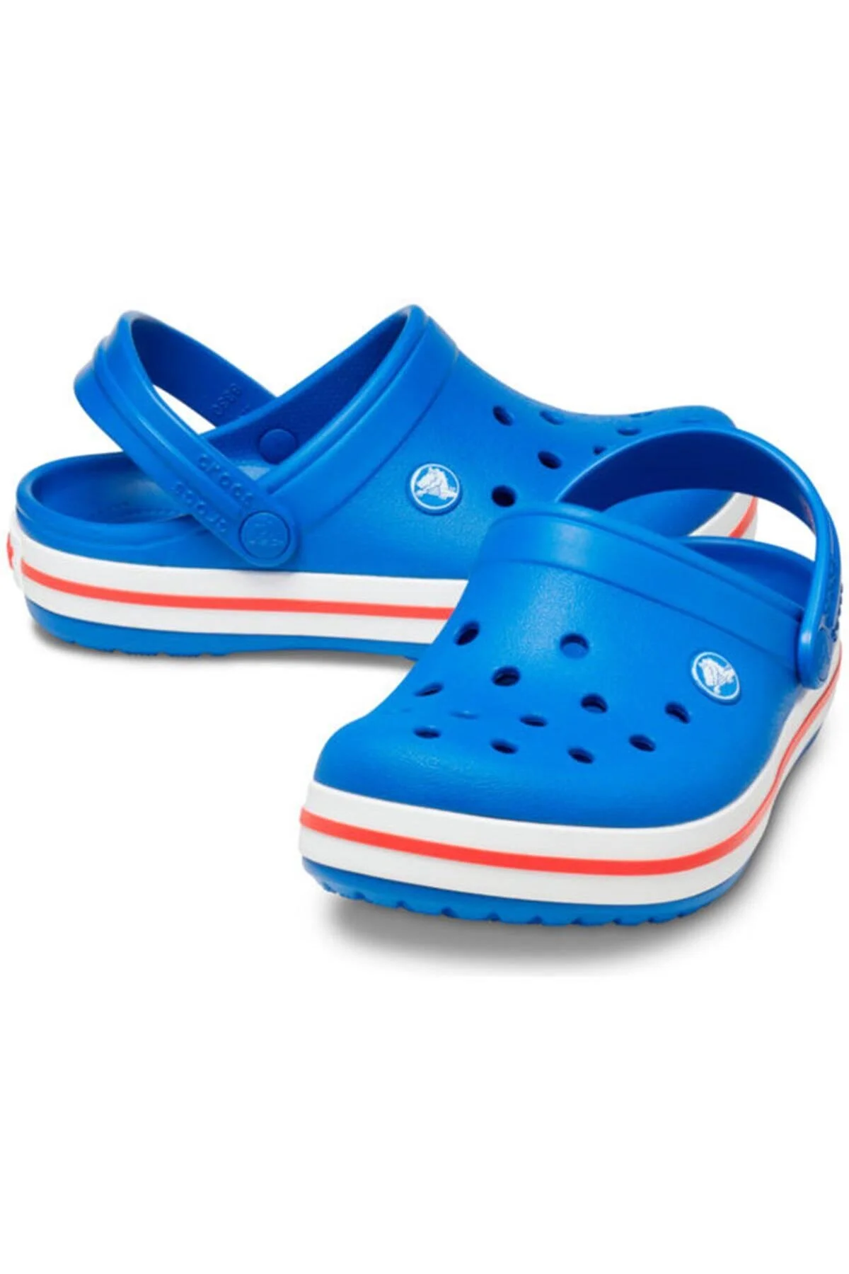 دمپایی پسرانه دخترانه یونیسکس Crocband Clog 2070054Kz پیچ آبی کراکس Crocs