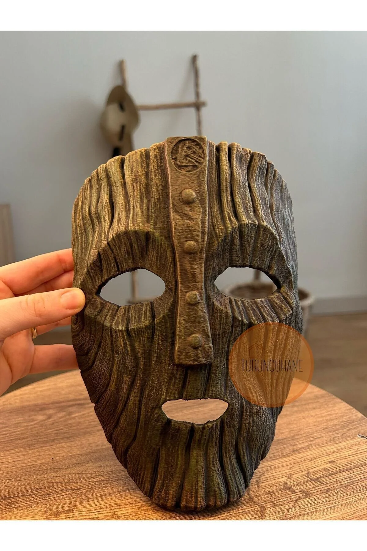 فیگور THE MASK JIM CARREY فیلم ماسک تزئین نوستالژی از ترکیه TURUNCUHANE