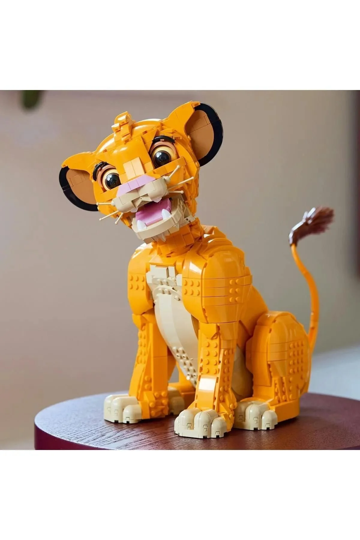 لگو و اسباب بازی های ساخت محور مجموعه ساز پازل اره منبت کاری مویی سه بعدی YOUNG LION KING SIMBA برای بزرگسالان 1445 قطعه از ترکیه Irk Lemoon