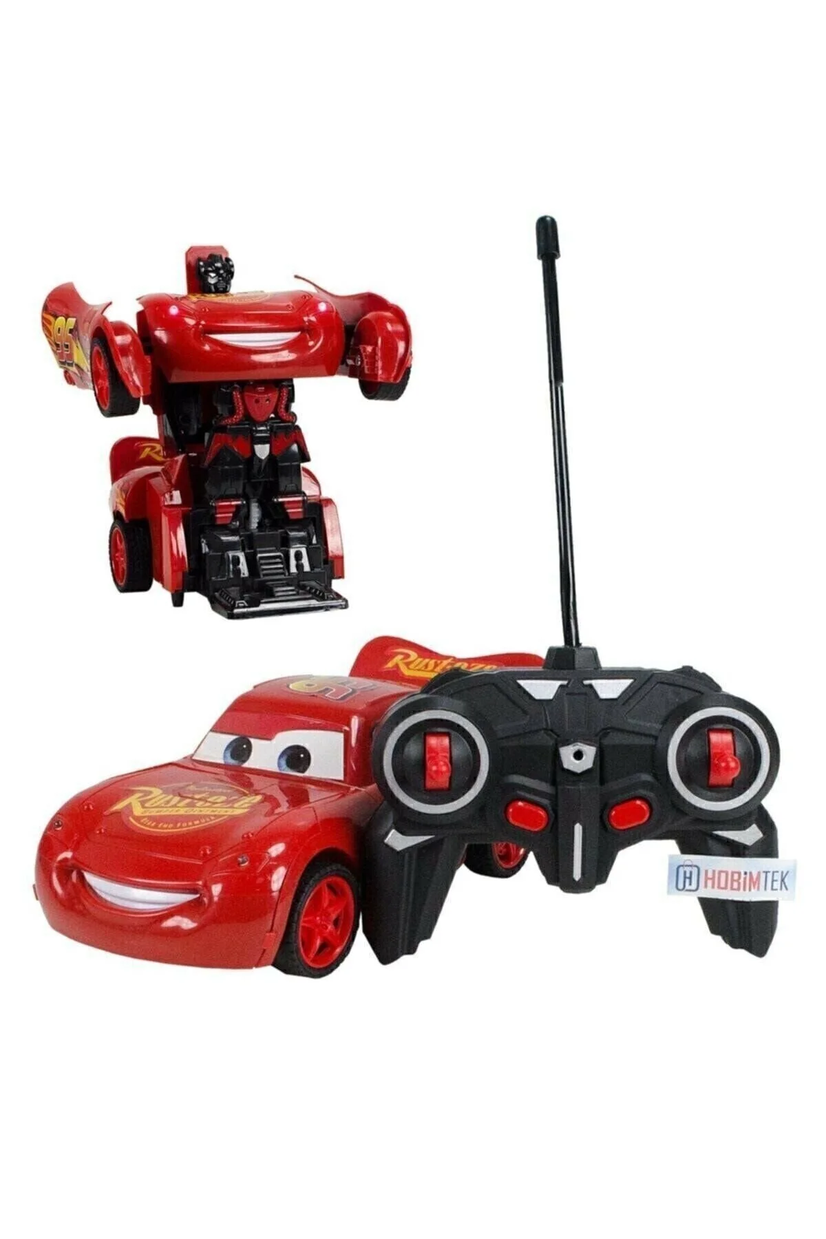 اسباب بازی های کنترل از راه دور ربات LIGHTNING MCQUEEN Cars