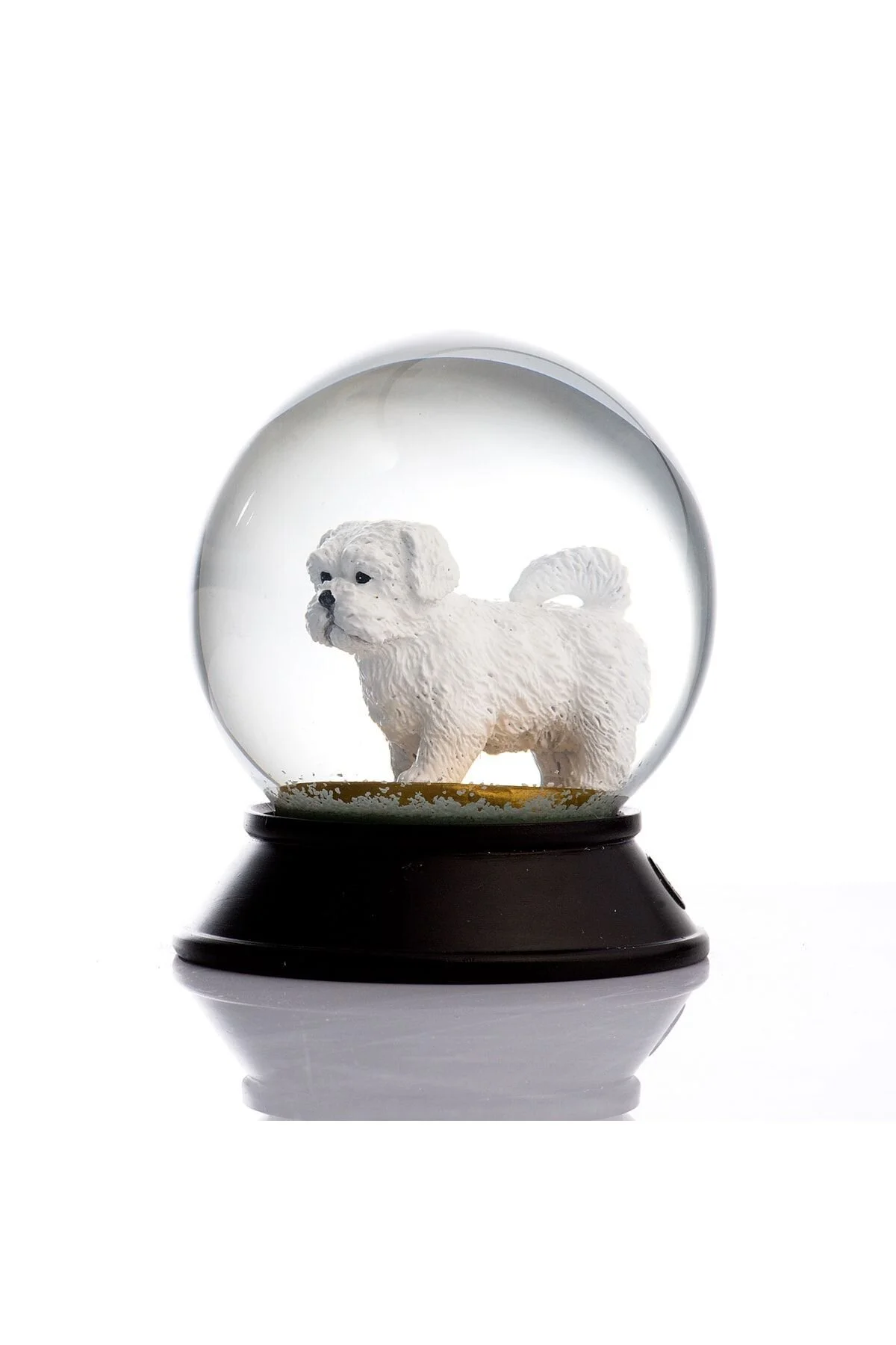 گوی برفی پنجه های طلایی شیشه و رزین مالتی تریر SNOW GLOBE از ترکیه SNOOWG
