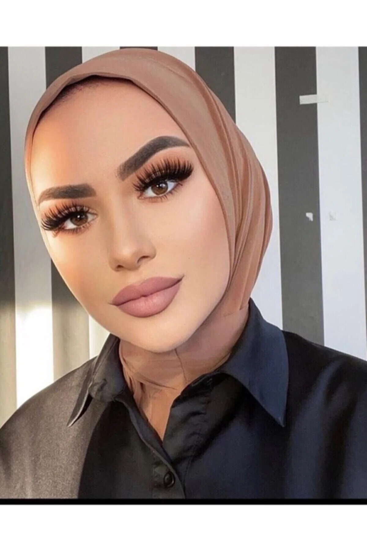 شال مدل روسری استخوانی آماده زنانه حجاب شانه دار نخی Organic Scarfs