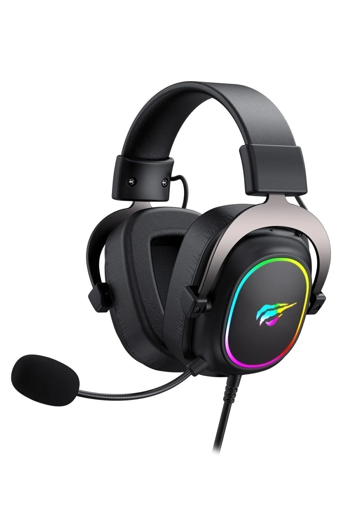 هدست مخصوص بازی پخش کننده میکروفون USB H2002P RGB 7.1 Havit