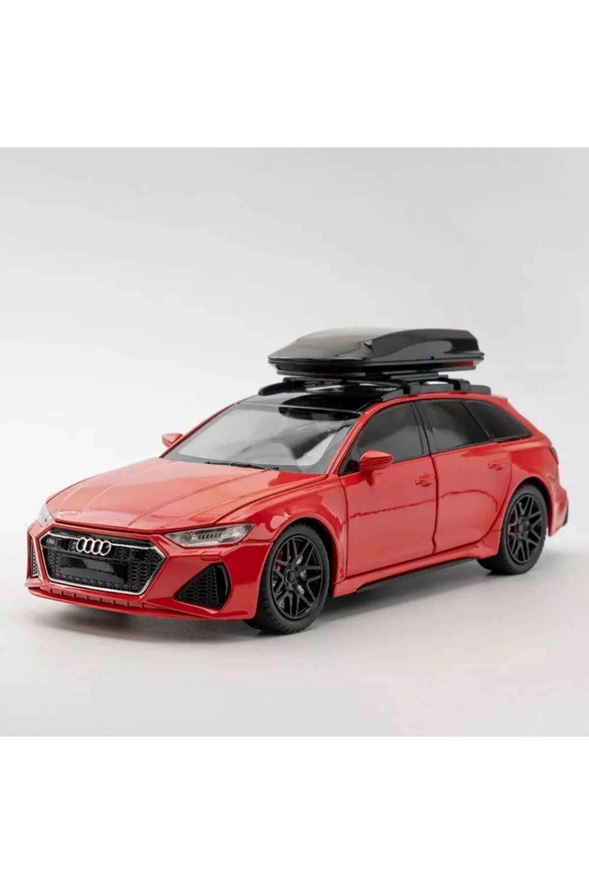 مدل خودرو AUDI RS6 CAR STATION WAGON 1:24 DIECAST METAL MODEL COLLECTION با صدا و نور 21 سانتی متر اورجینال scntoys