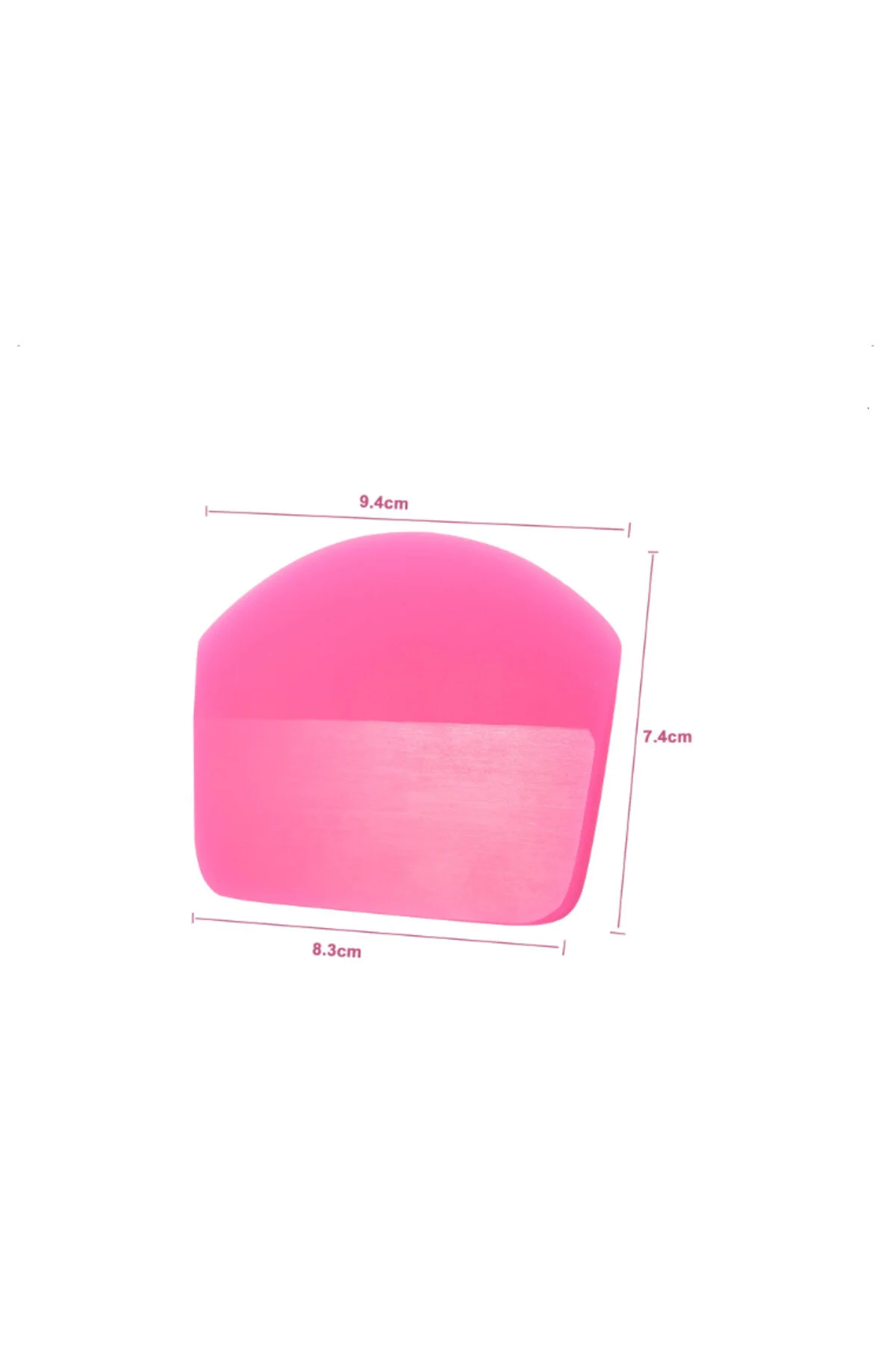 بادگیر خودرو صورتی PPF TPH SILICONE CZECH RAGLE GLASS APPLICATION OVAL 9.4X7.4CM Oto Aksesuarcım