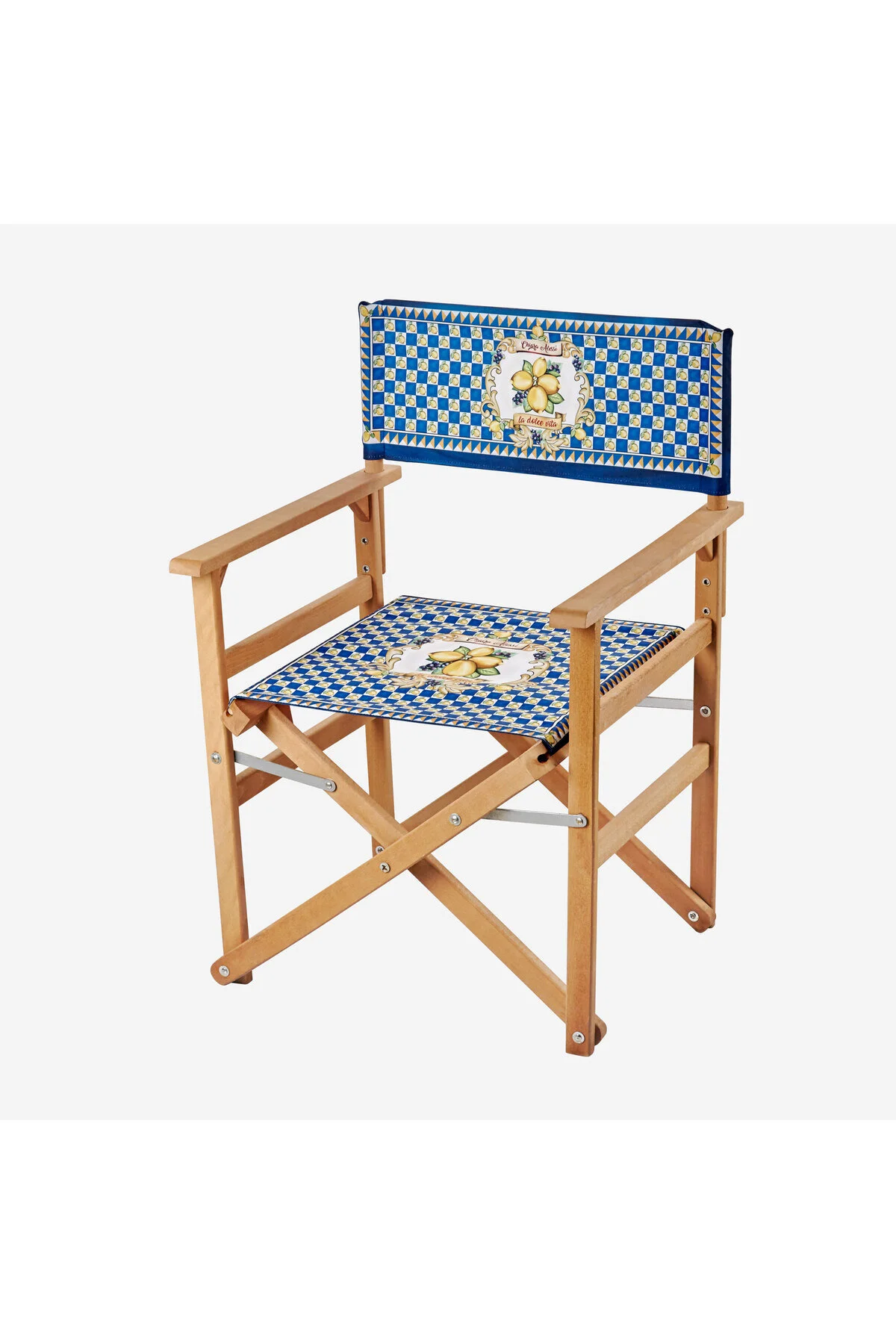 صندلی باغی چوب آبی CAPRI 87X54X48 سانتی متر CHIARA ALESSI