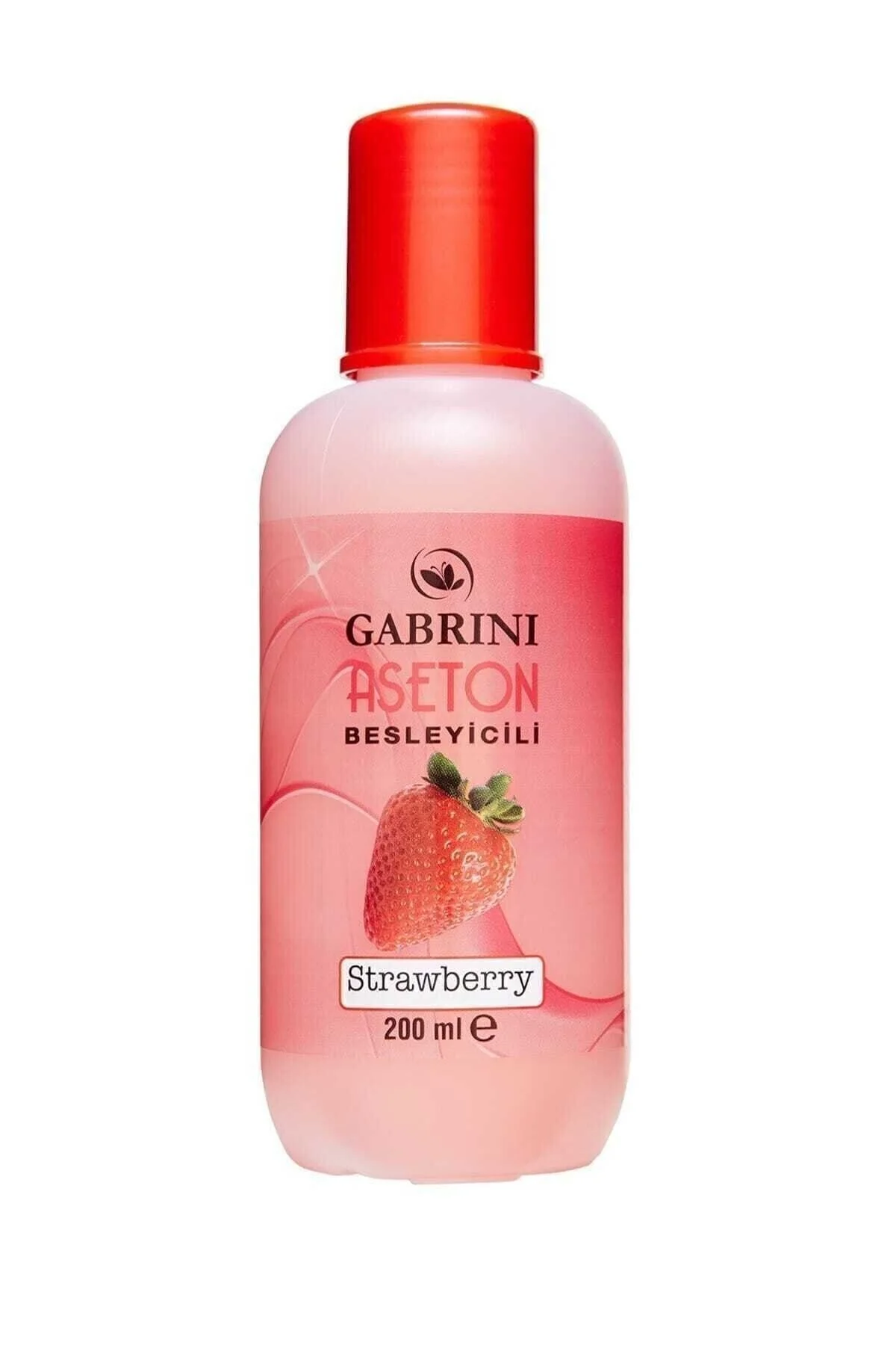 پاک کننده لاک ناخن توت فرنگی 200 میل استون Gabrini