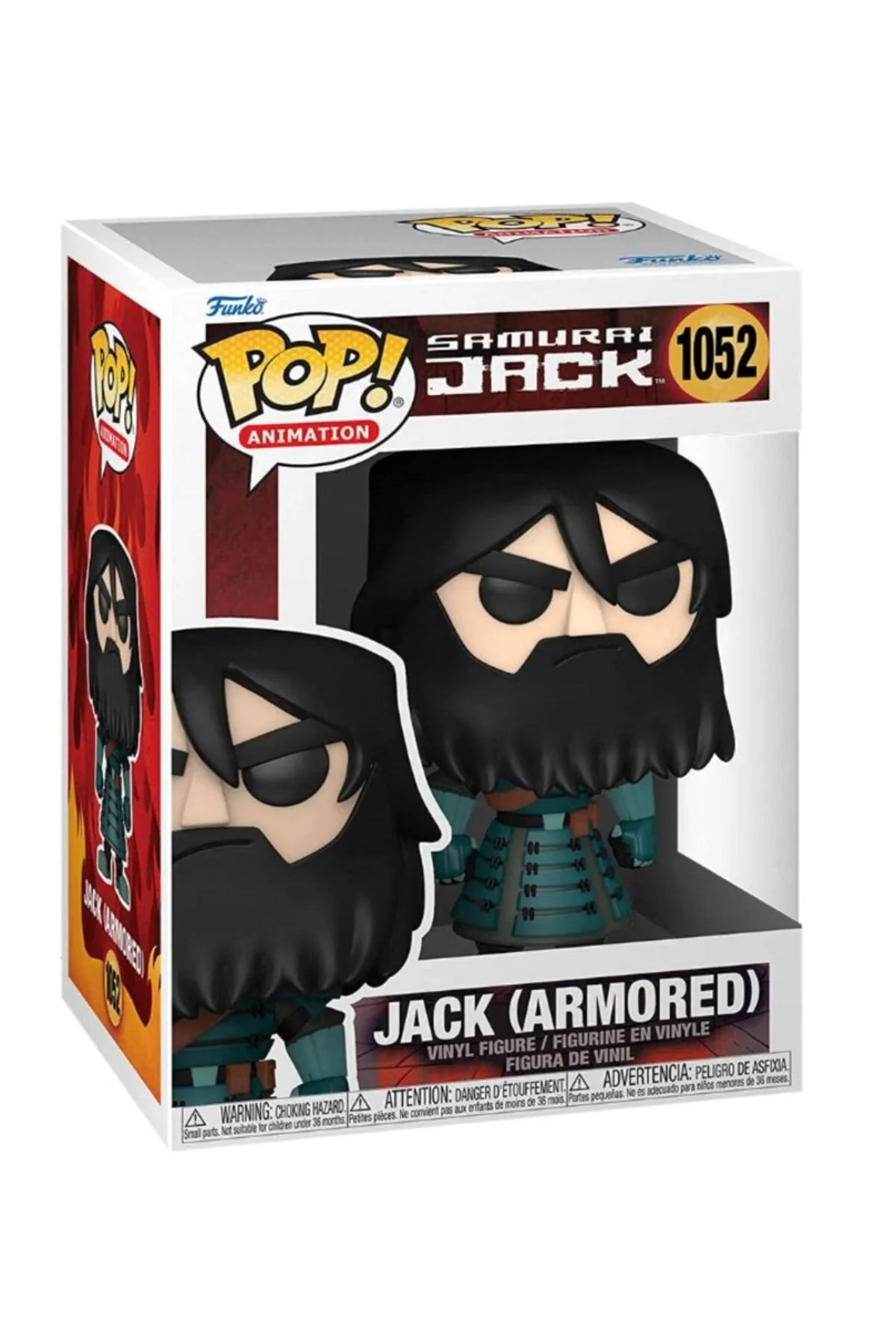 اسباب بازی های فیگور دیگر مردانه و زنانه پاپ سامورایی جک 1052 اورجینال Funko