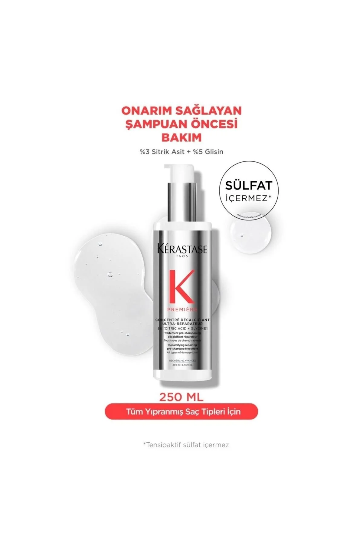 شامپو مراقبت مو 250 میلی‌لیتری با خاصیت افزایش مقاومت مو کراستاس Kerastase