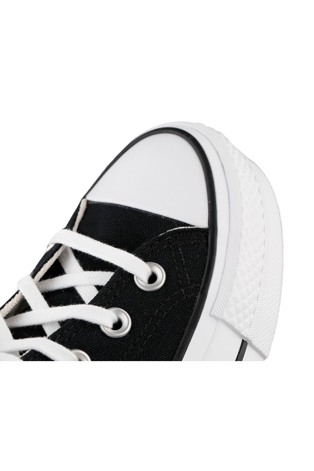 کفش های کژوال زنانه چاک تیلور همه سکوی استار روزانه سیاه Converse