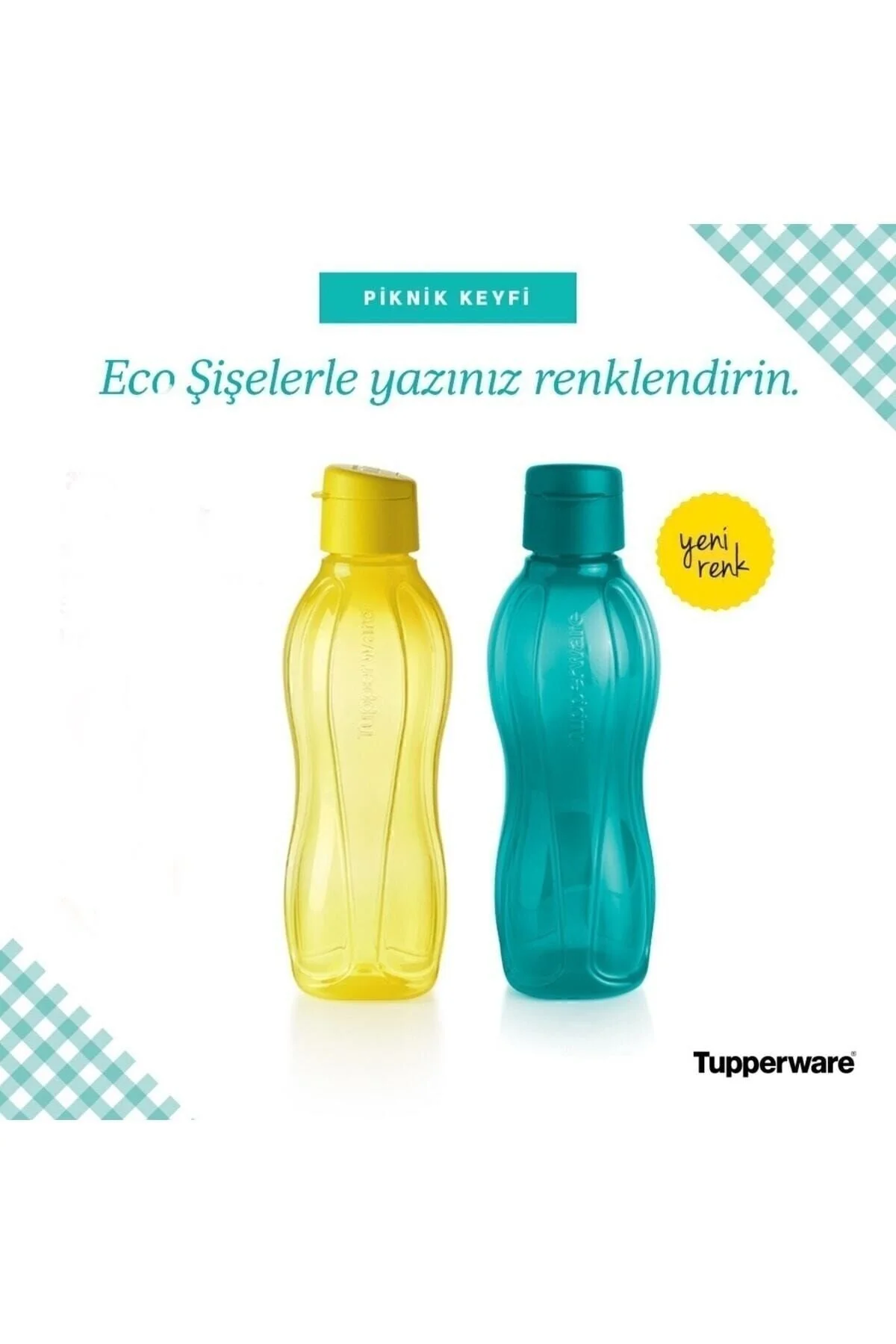 قمقمه بطری اکو 750 میلی لیتر رنگ های جدید Tupperware