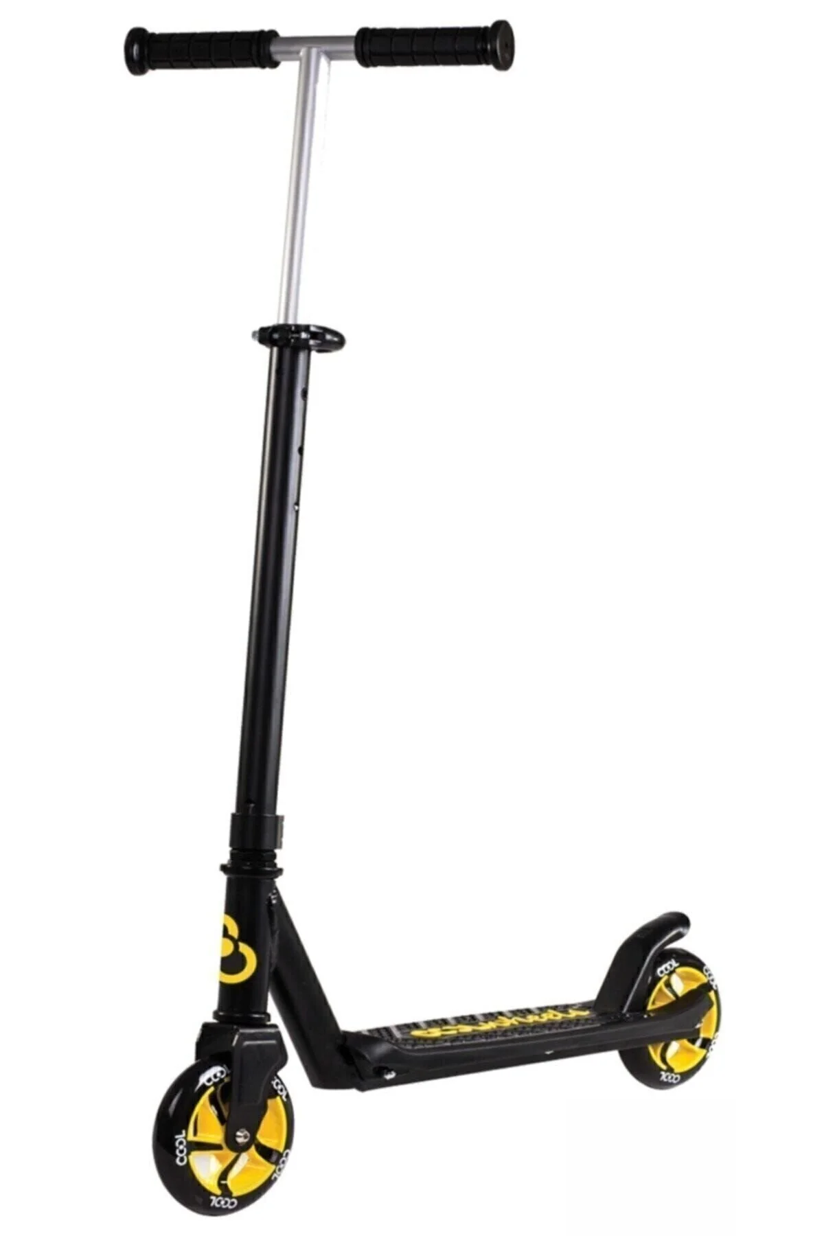 اسکوتر زرد مردانه و زنانه چرخ 2 غول پیکر +8 سن Scooter