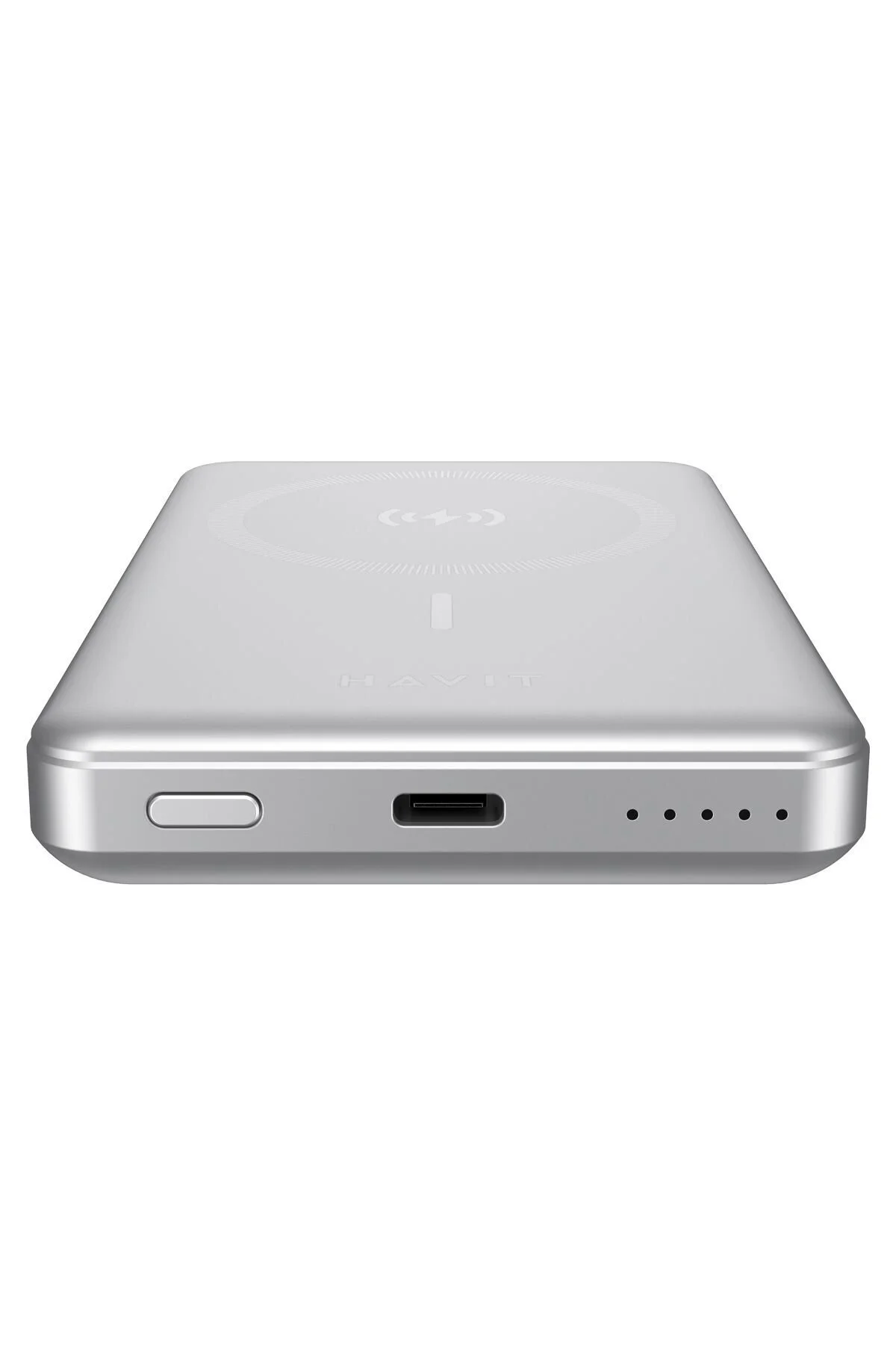 پاوربانک PB5203 10.000 میلی آمپر ساعت MAGSAFE مغناطیسی بی سیم فوق نازک 20 واتی سازگار با آیفون اورجینال Havit